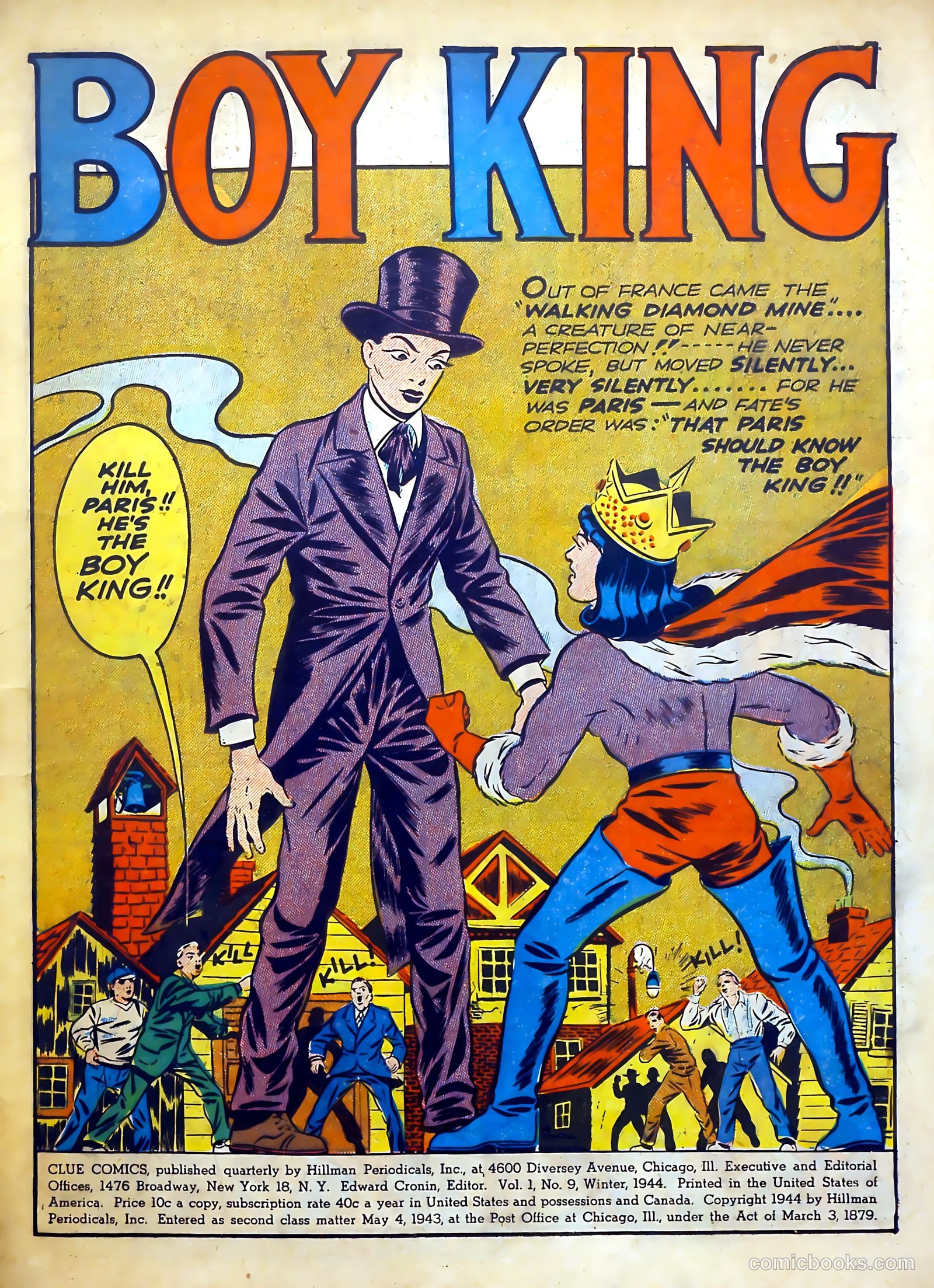 Clue Comics #9 — page 3 of 52
