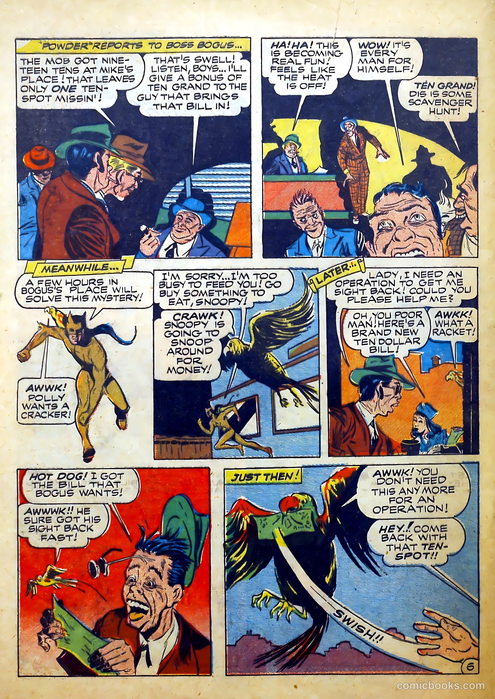 Clue Comics #9 — page 40 of 52