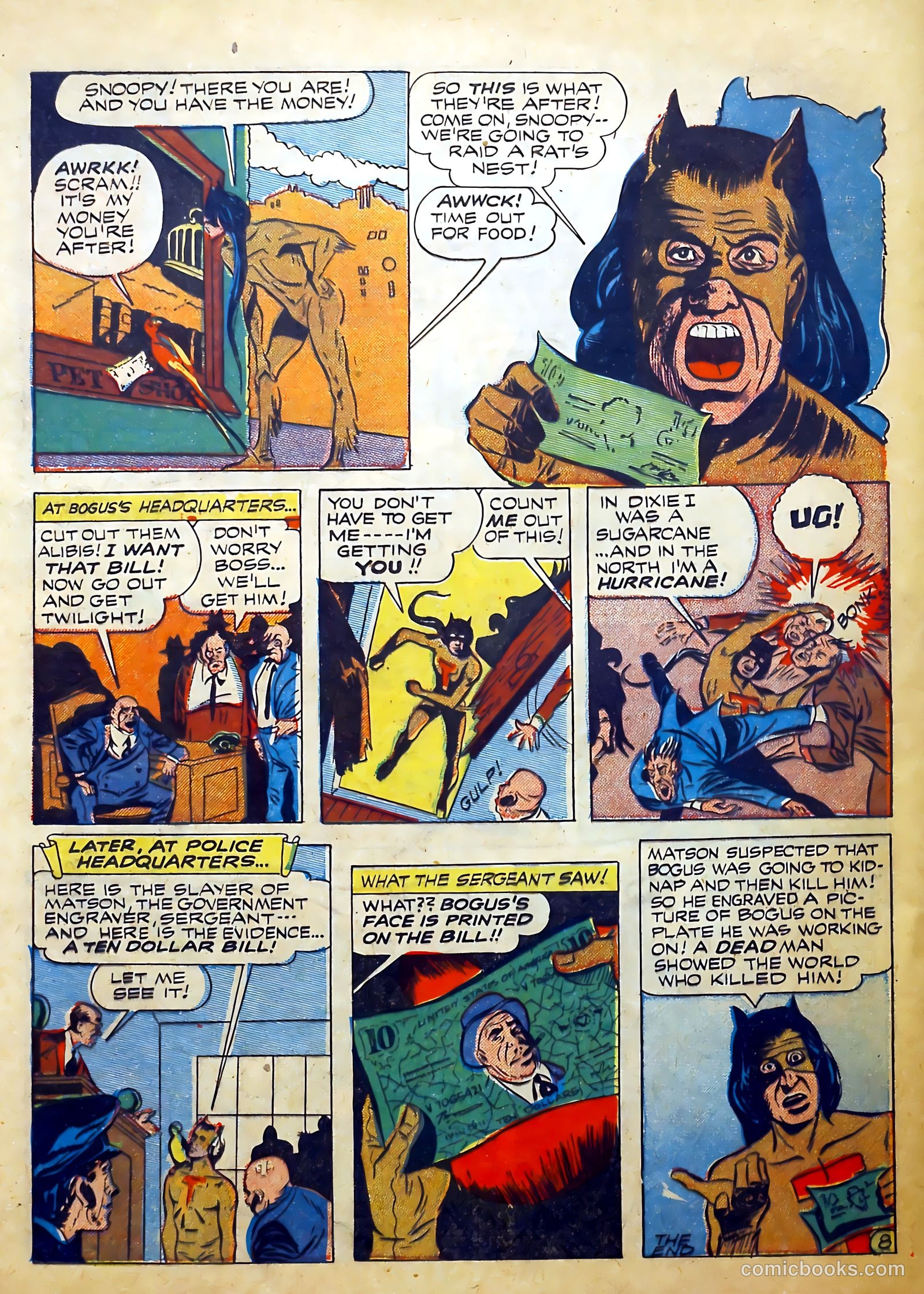 Clue Comics #9 — page 42 of 52
