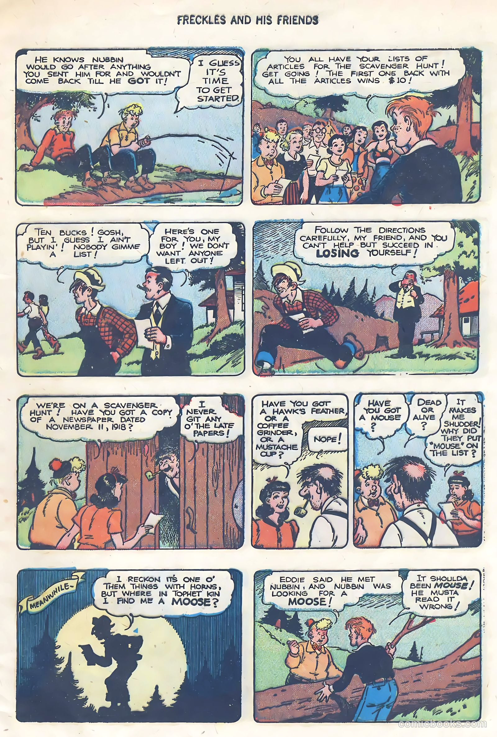 Freckles and His Friends #5 — page 9 of 52