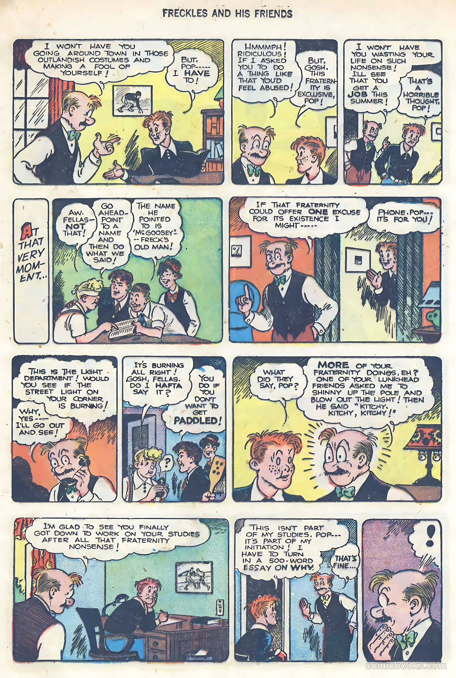 Freckles and His Friends #5 — page 33 of 52