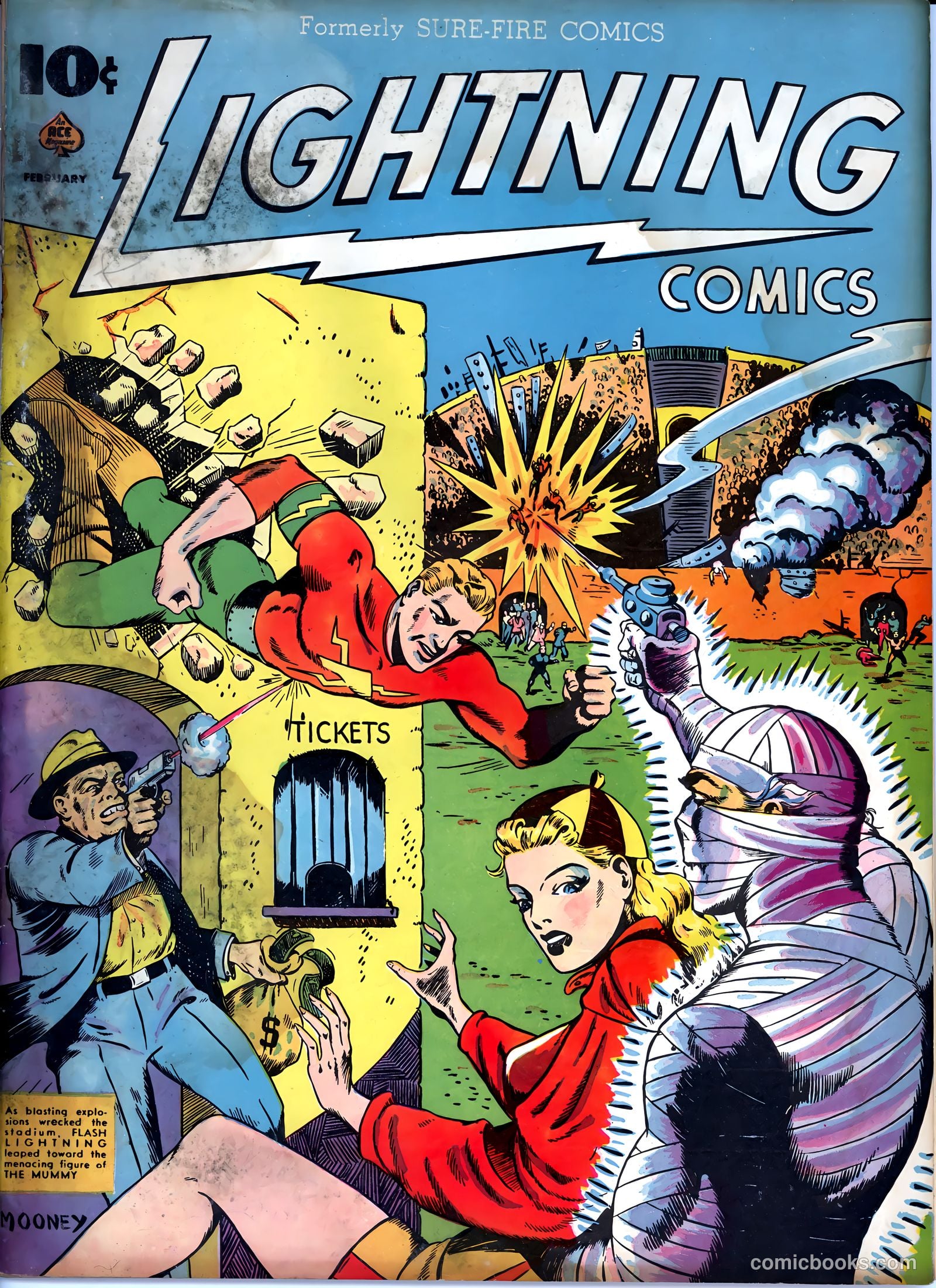 Lightning Comics v1 #5 — page 1 of 68