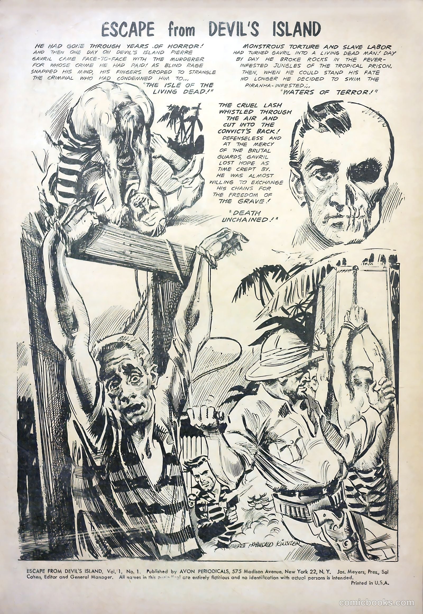 Escape from Devil's Island #nn — page 2 of 36