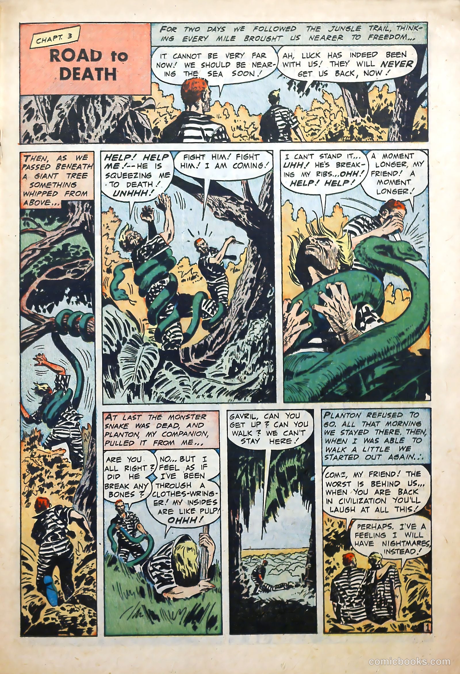 Escape from Devil's Island #nn — page 19 of 36