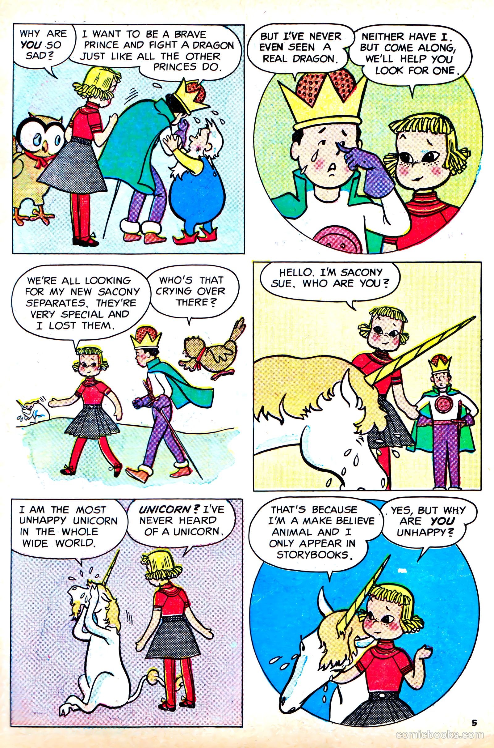 The Woodland Adventures of Sue the Magic Manikin #nn — page 5 of 12