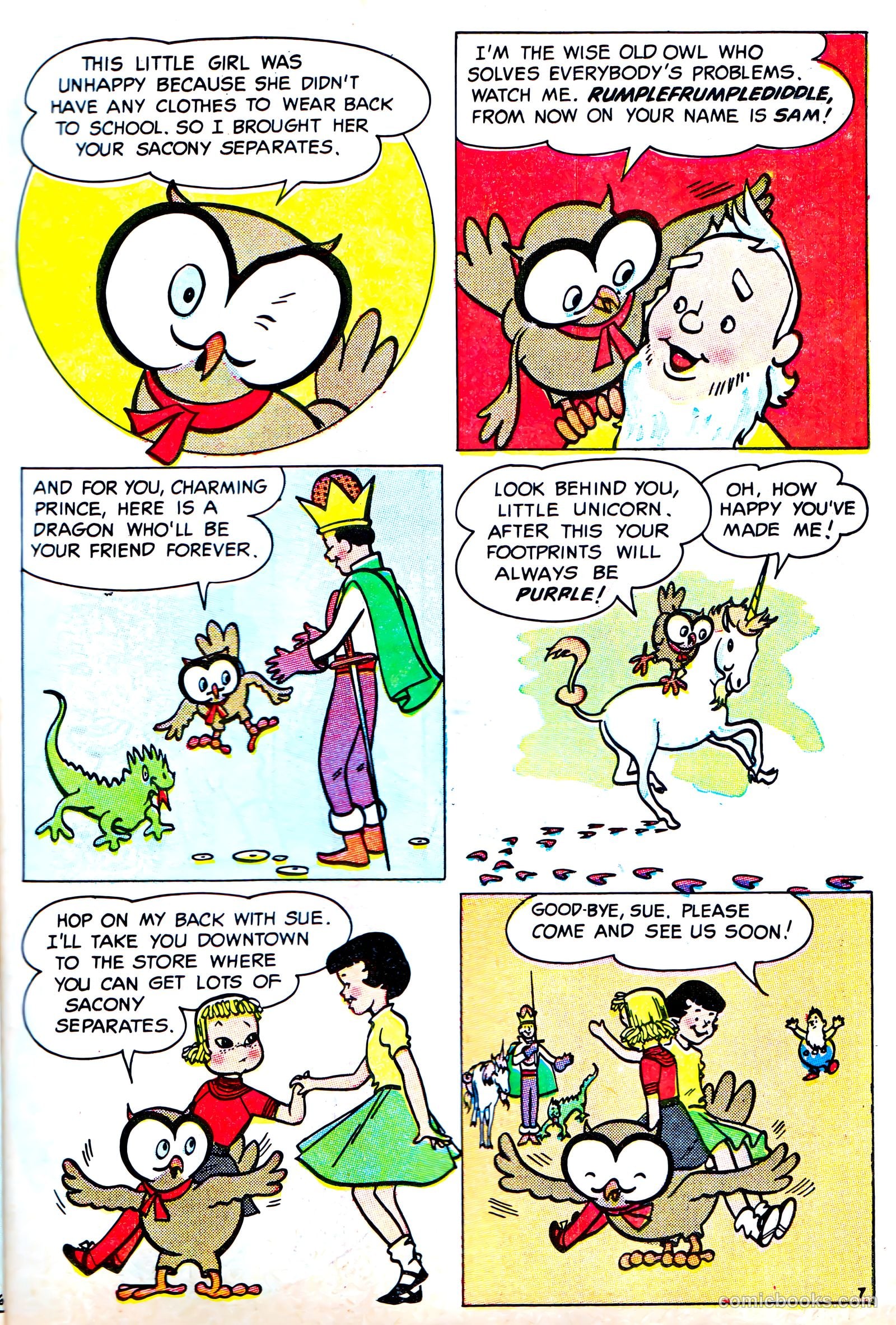 The Woodland Adventures of Sue the Magic Manikin #nn — page 7 of 12