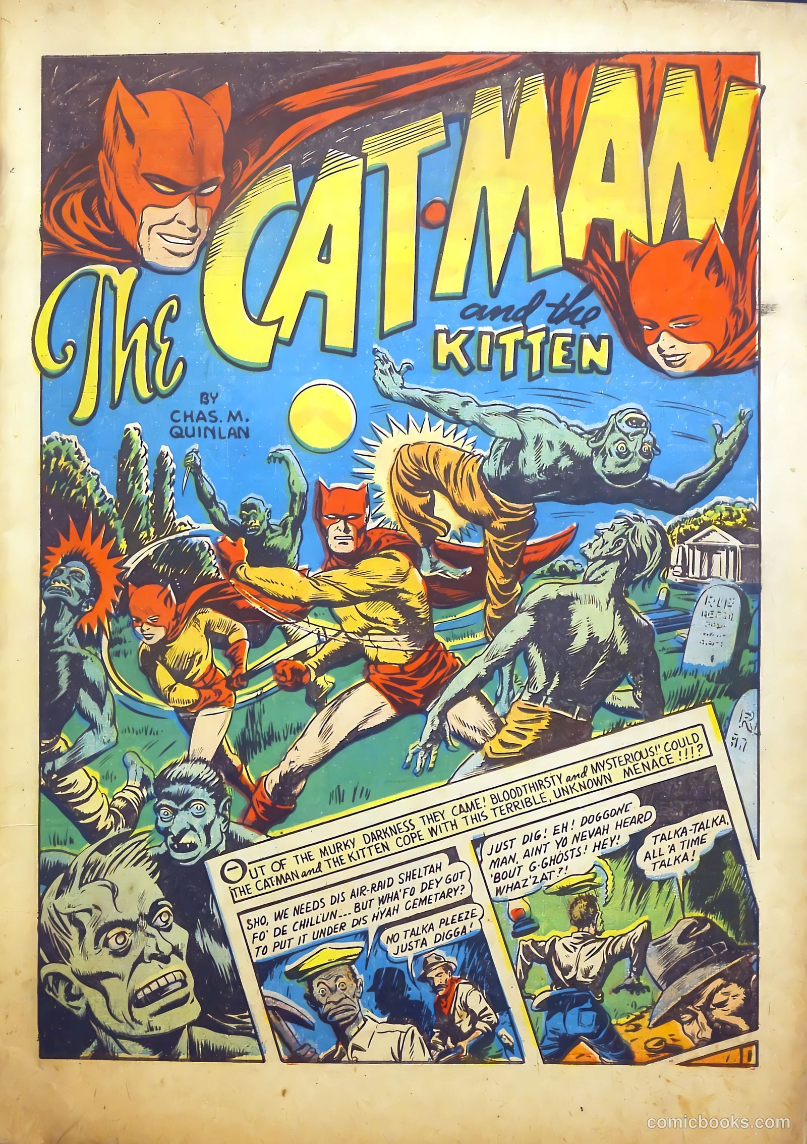 Cat-Man Comics #9 — page 3 of 68