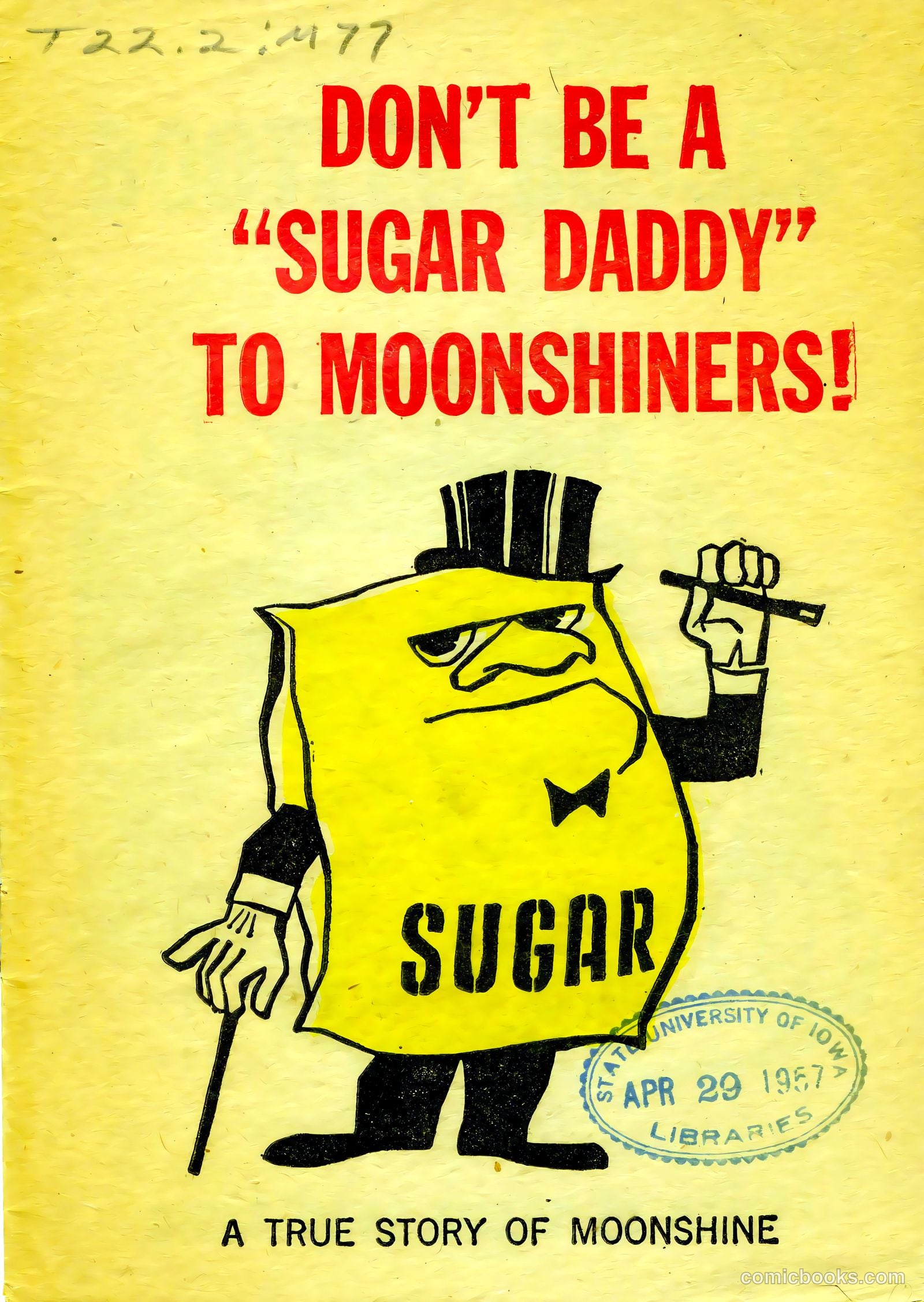 Don't Be a "Sugar Daddy" to Moonshiners! #nn — page 1 of 13