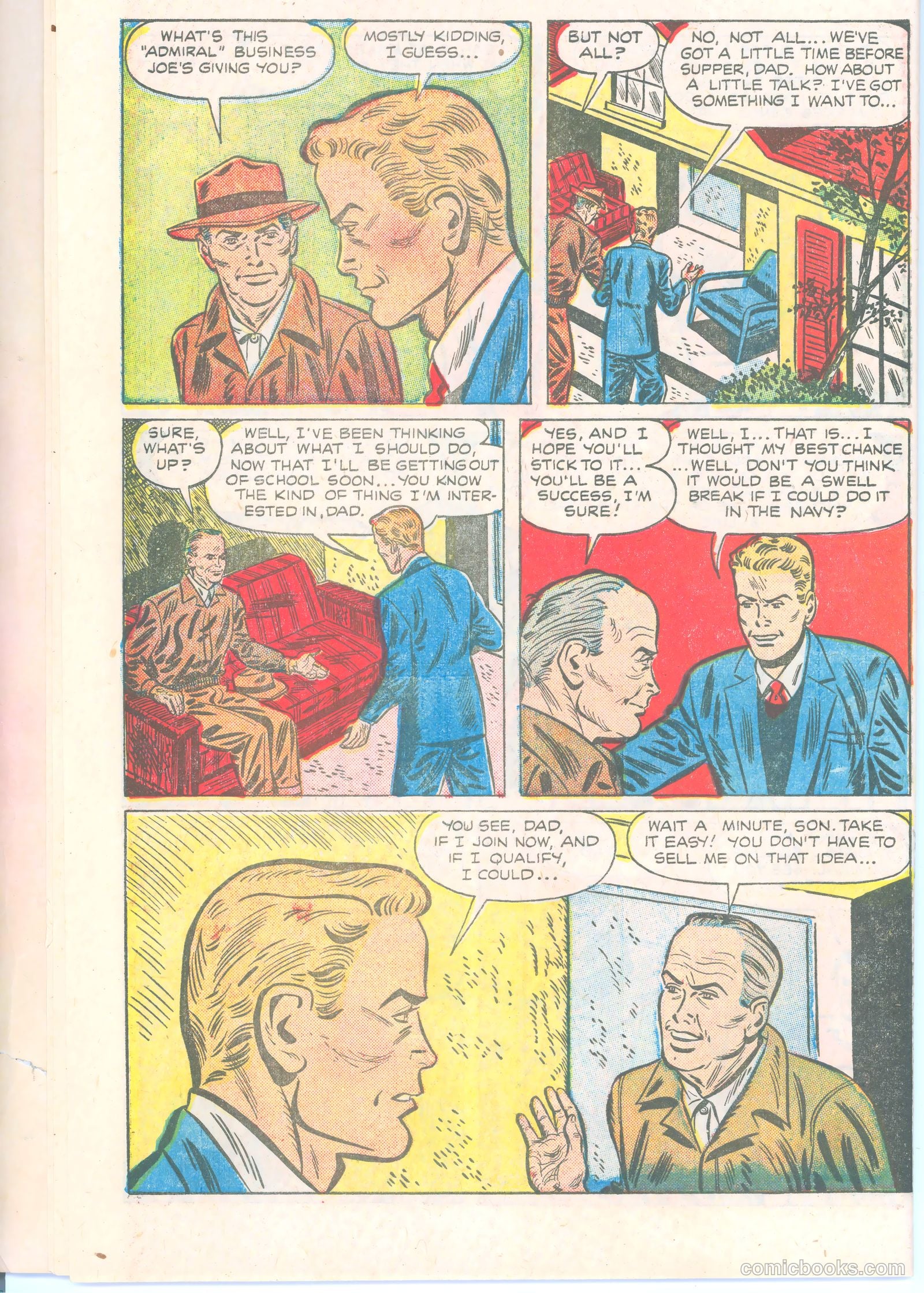 Dick Wingate of the United States Navy #nn — page 8 of 36