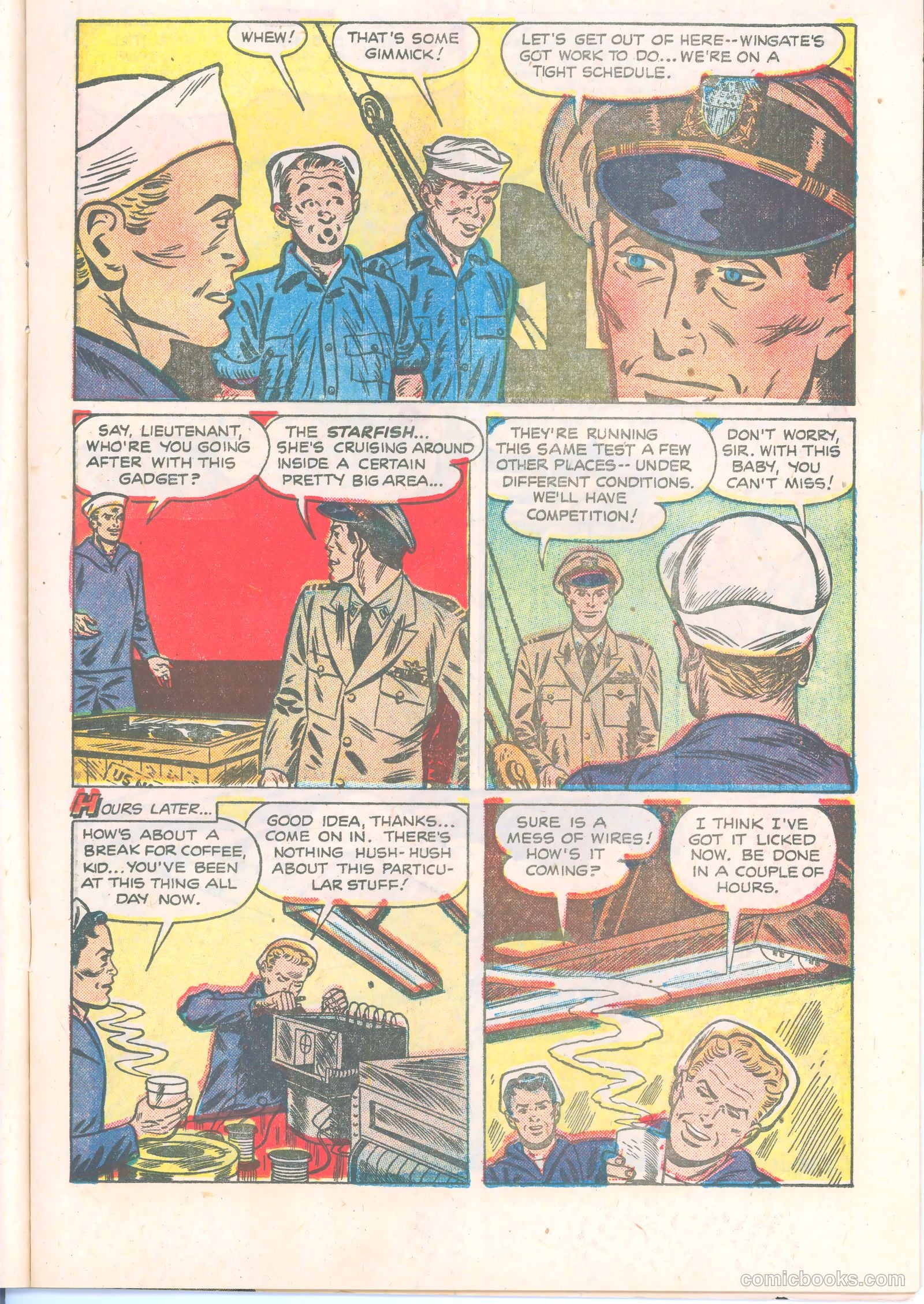 Dick Wingate of the United States Navy #nn — page 13 of 36