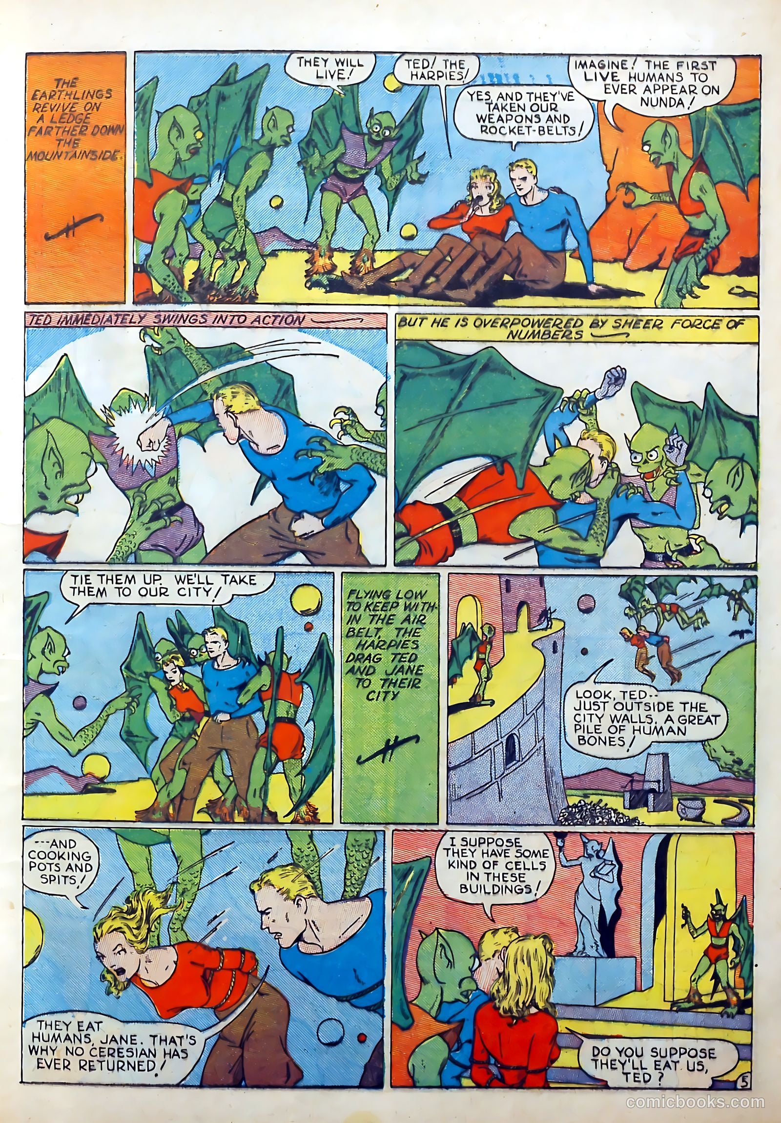Exciting Comics #5 — page 7 of 68
