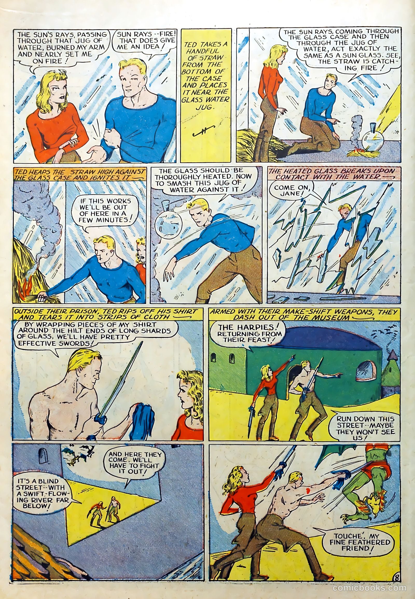 Exciting Comics #5 — page 10 of 68