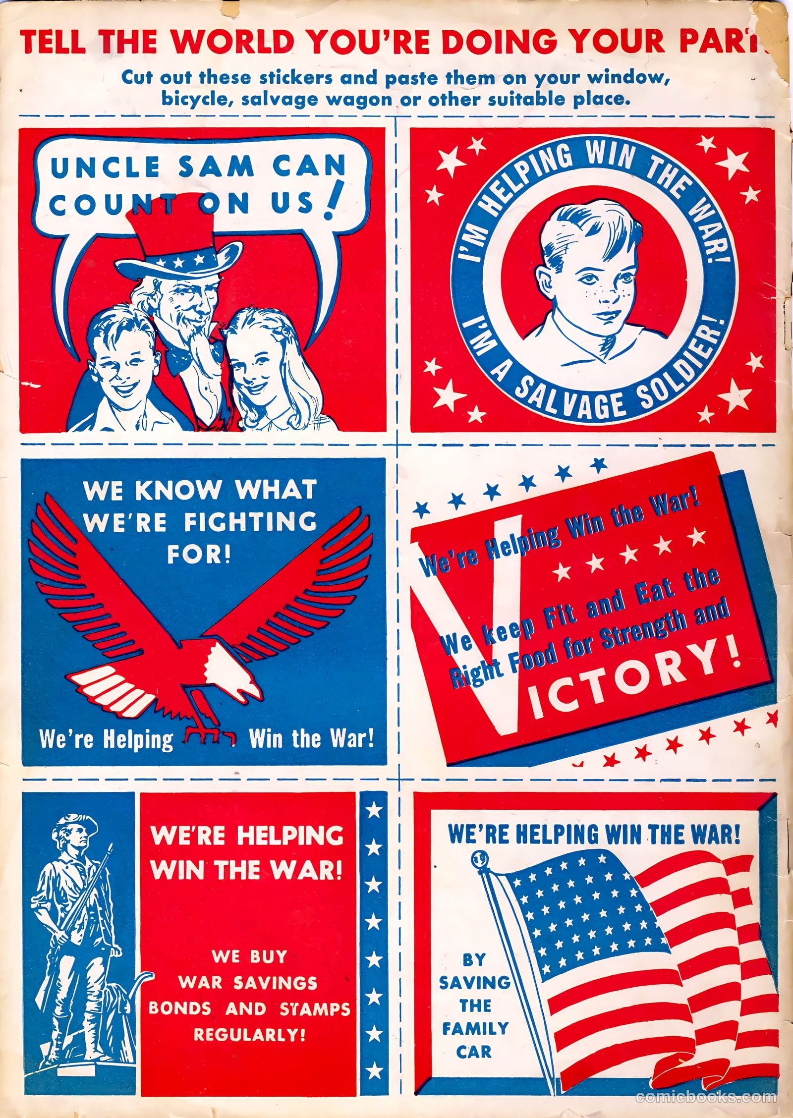 How Boys and Girls Can Help Win the War #1 — page 53 of 53
