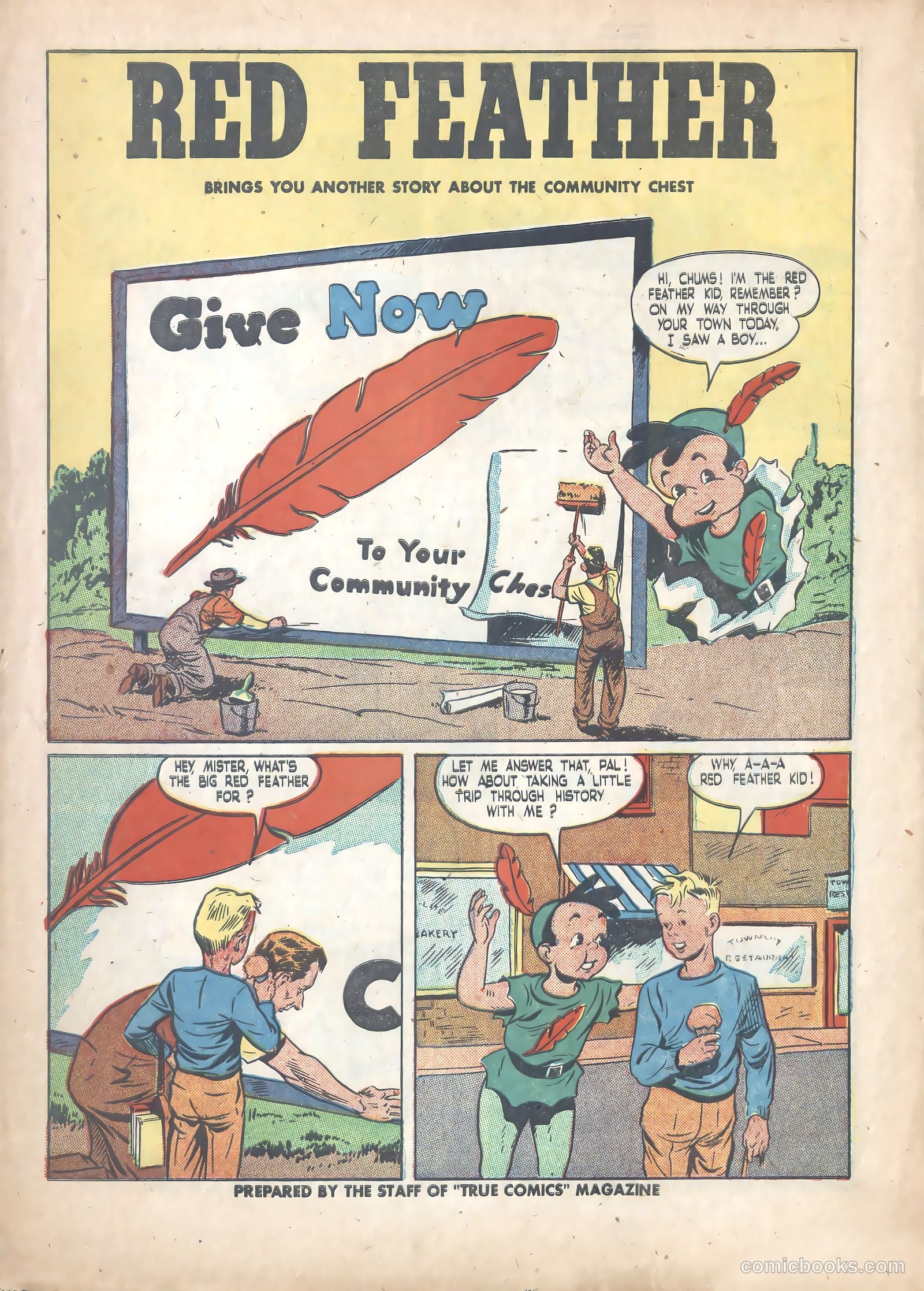 red feather community chest #nn — page 1 of 3
