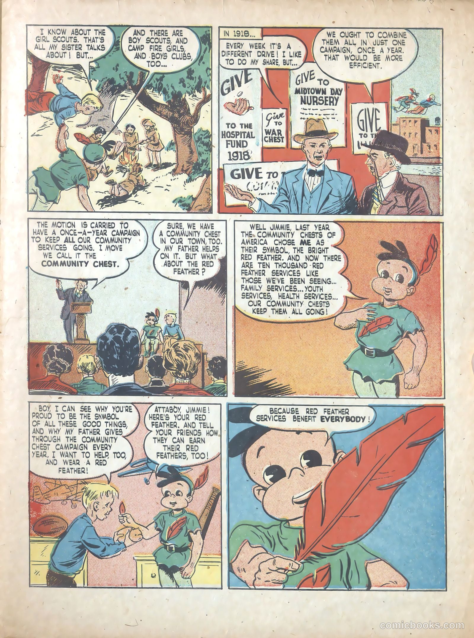 red feather community chest #nn — page 3 of 3
