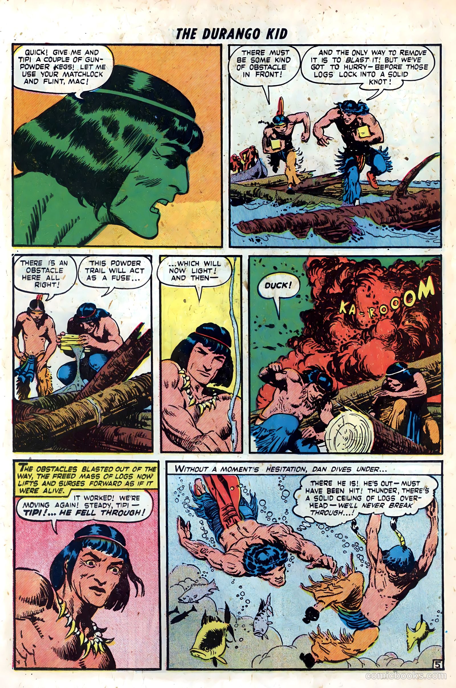 Durango Kid #5 — page 22 of 36