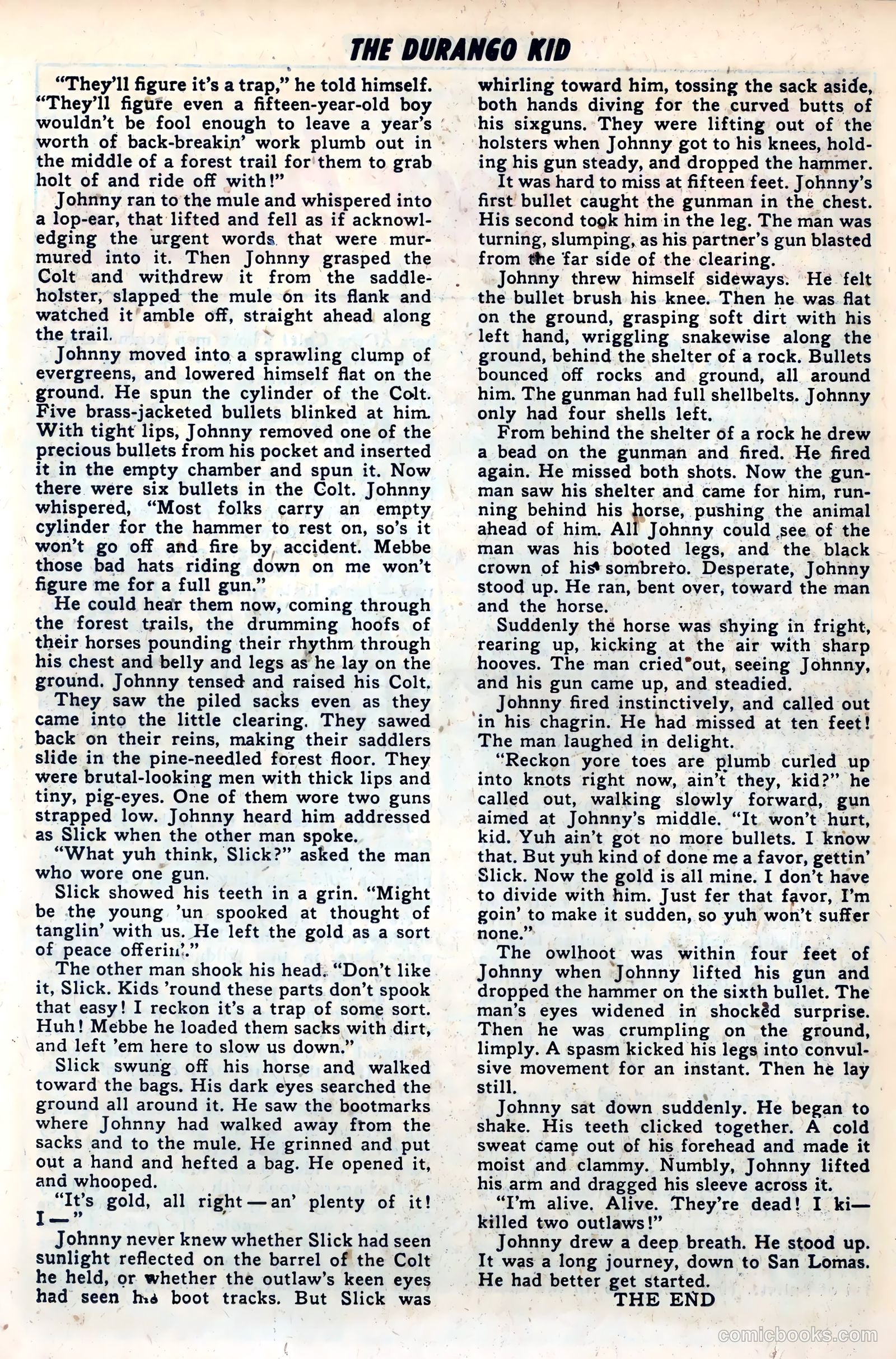 Durango Kid #5 — page 26 of 36