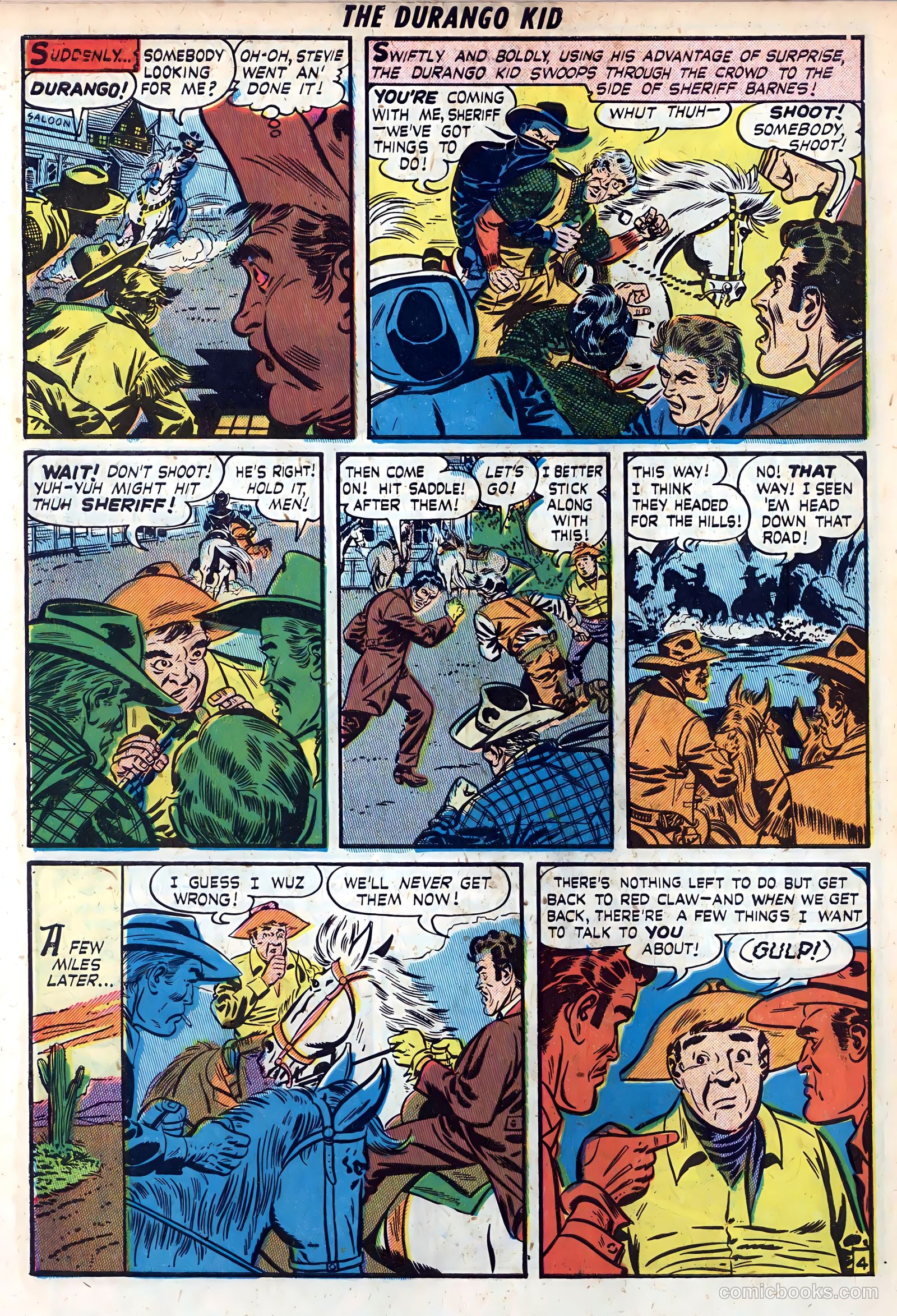 Durango Kid #5 — page 30 of 36