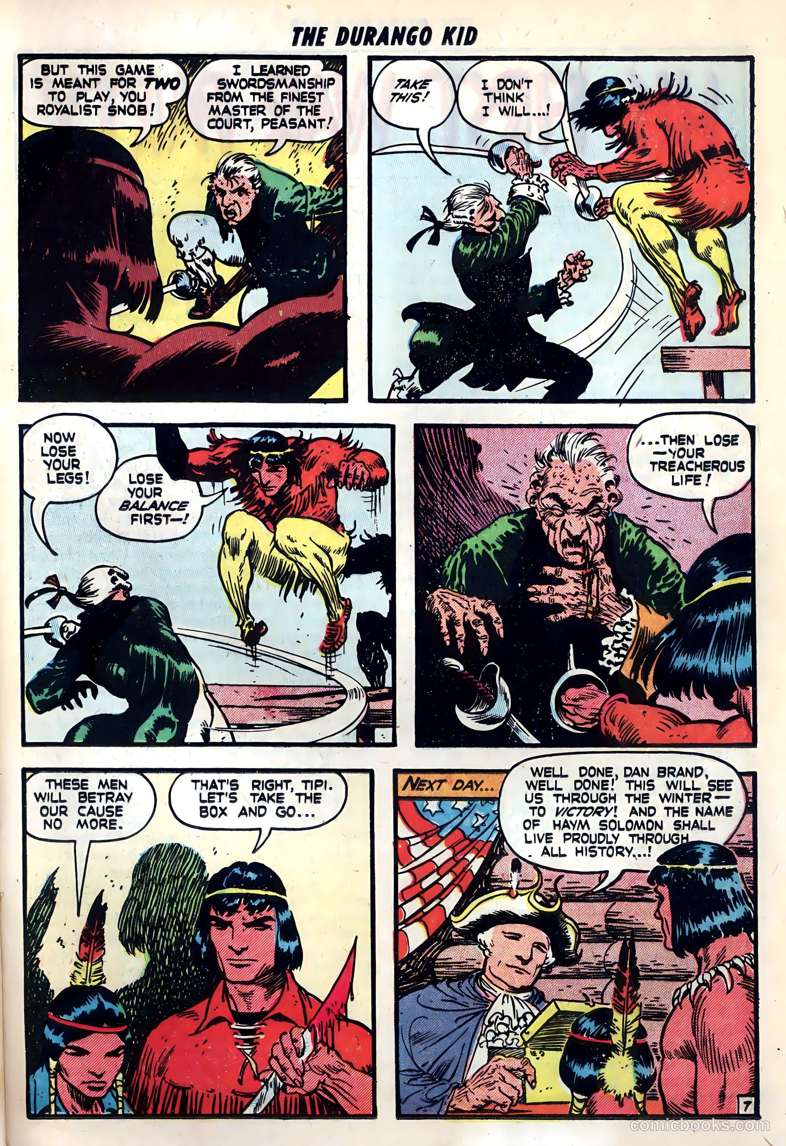 Durango Kid #9 — page 25 of 36