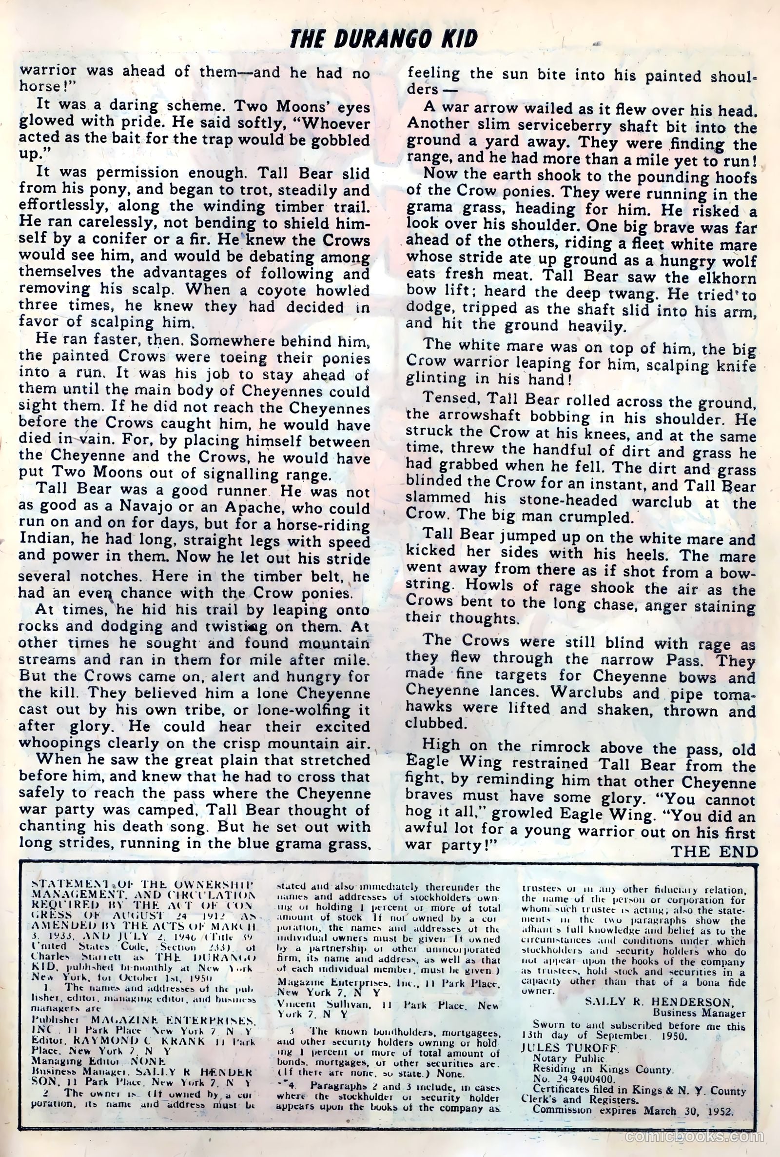 Durango Kid #9 — page 27 of 36