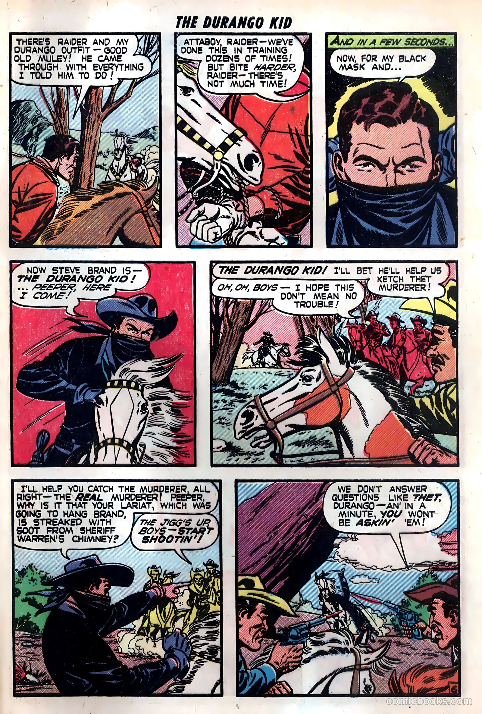Durango Kid #9 — page 33 of 36