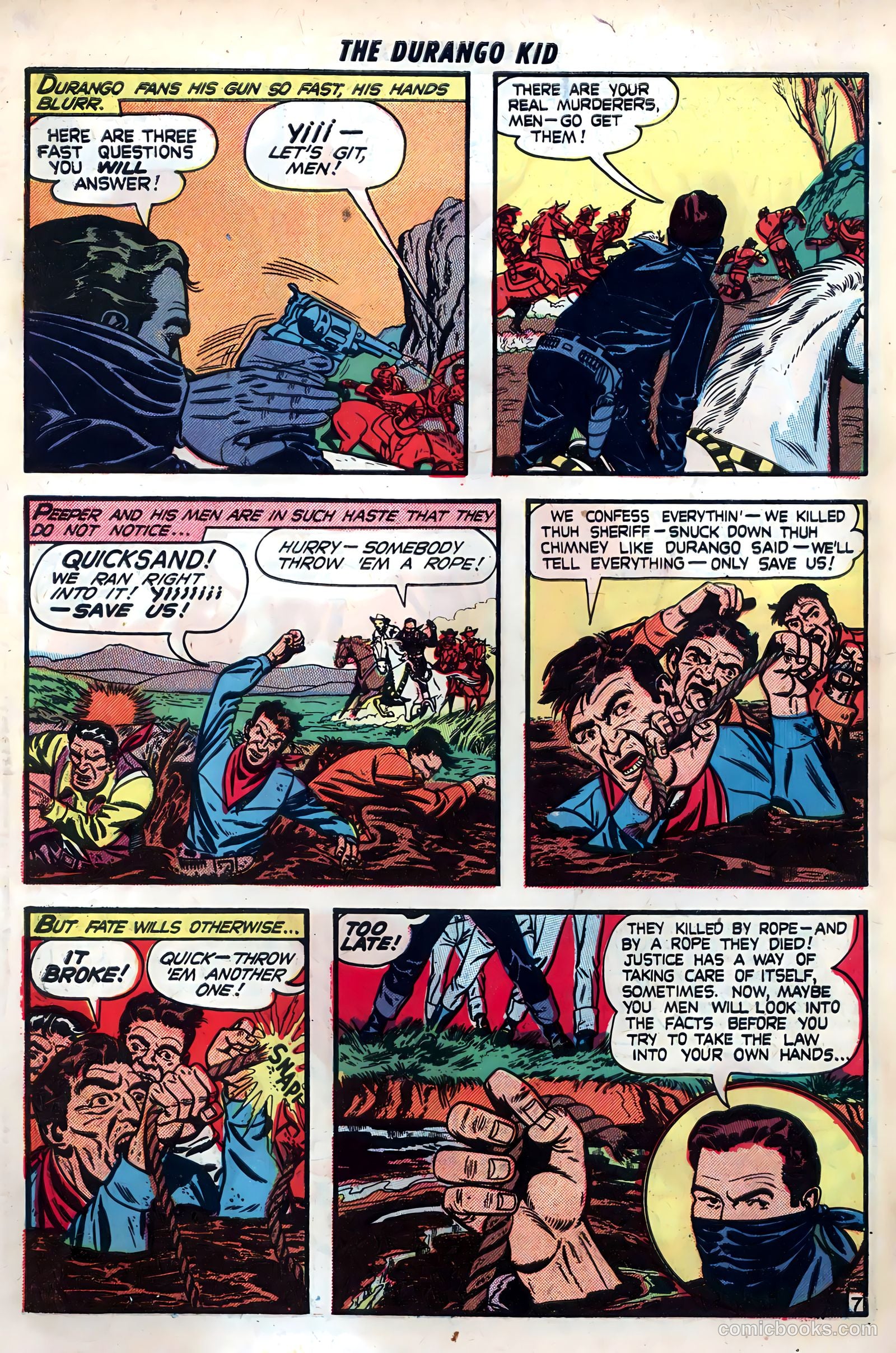 Durango Kid #9 — page 34 of 36