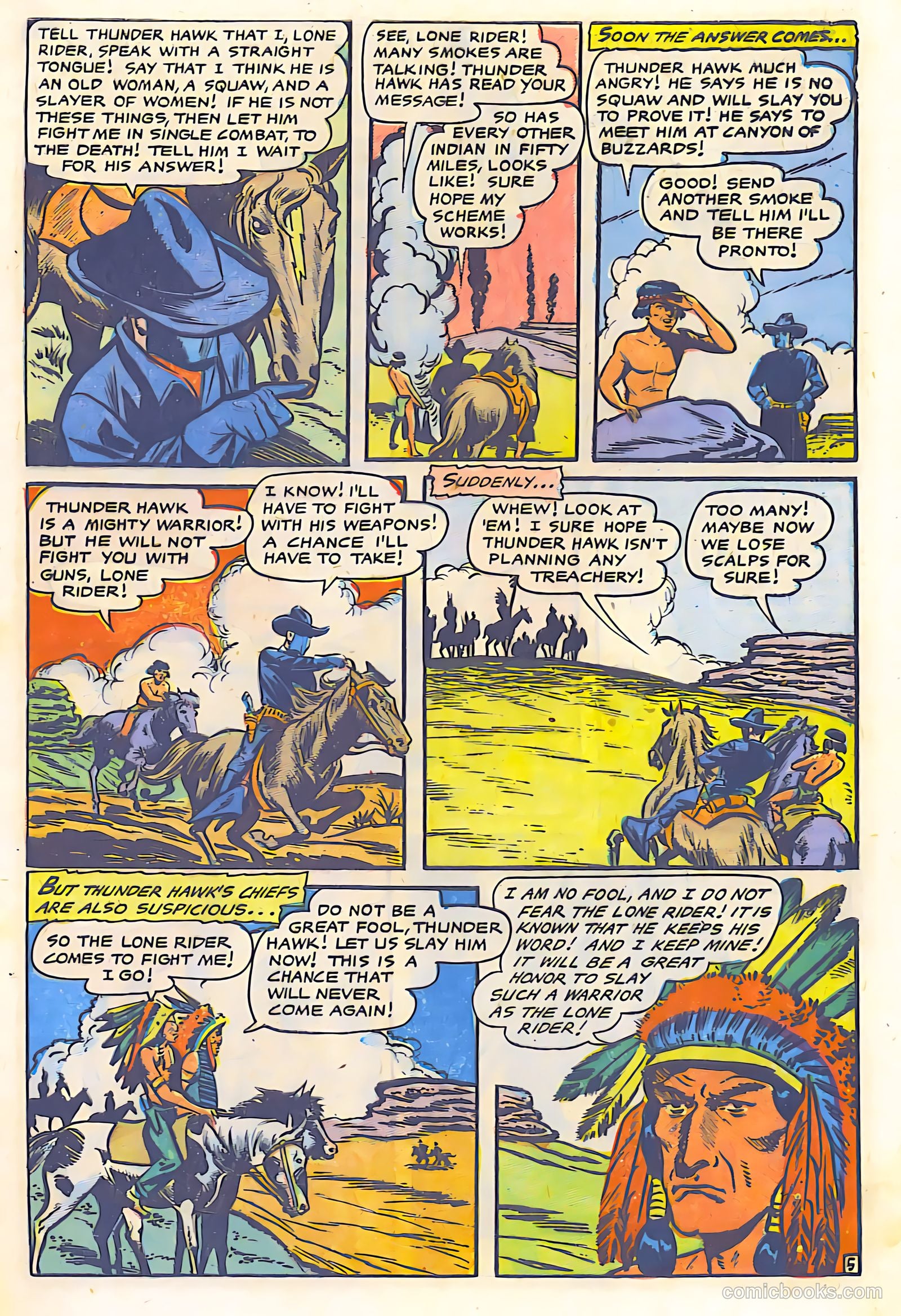 The Lone Rider #18 — page 6 of 28