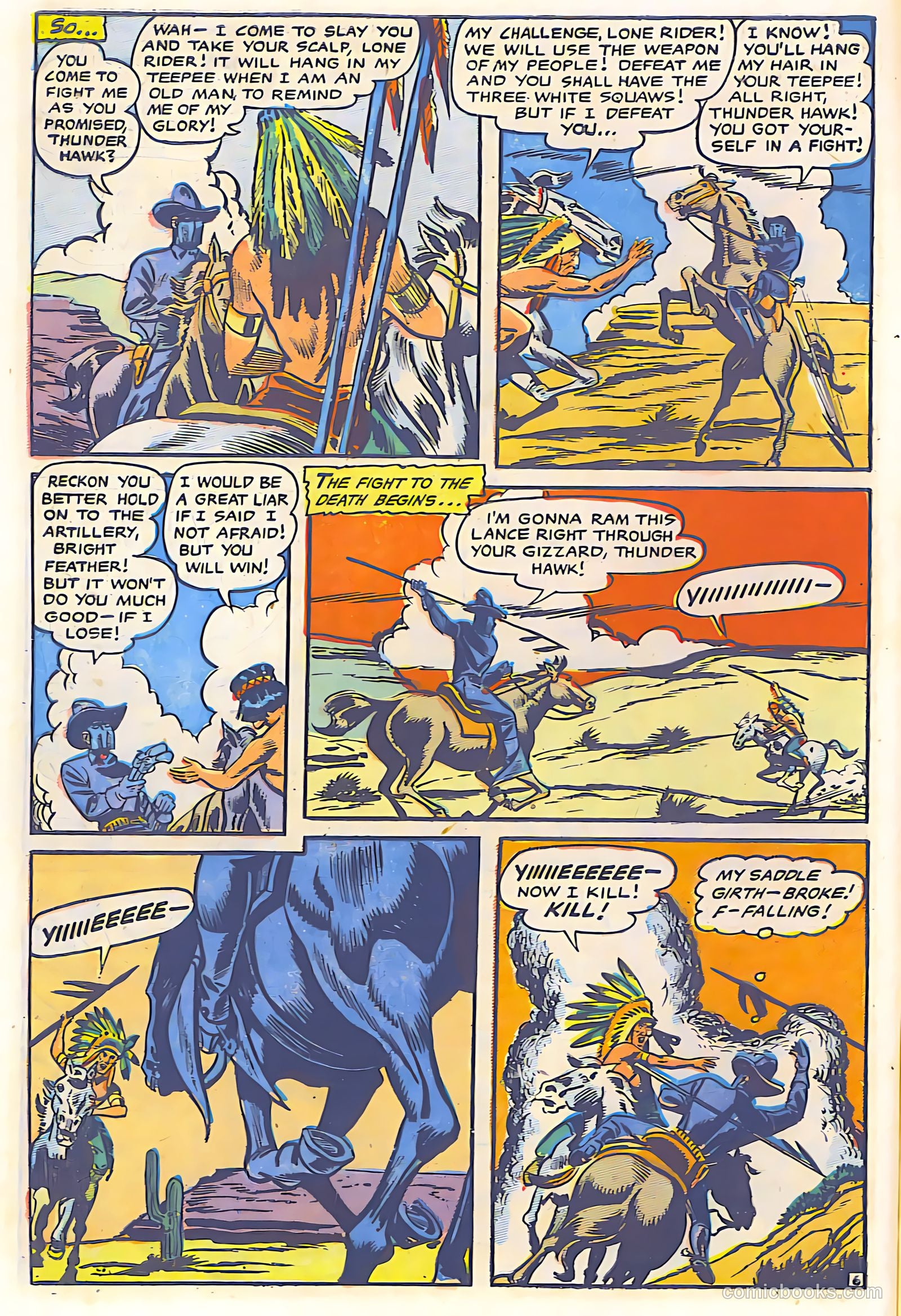The Lone Rider #18 — page 7 of 28