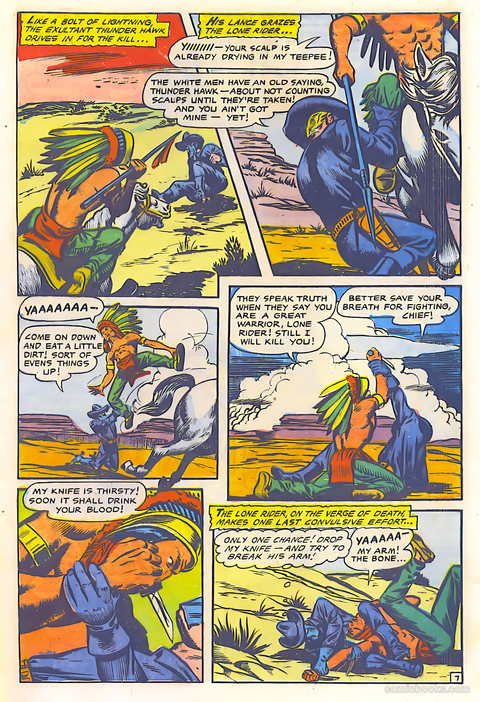 The Lone Rider #18 — page 8 of 28