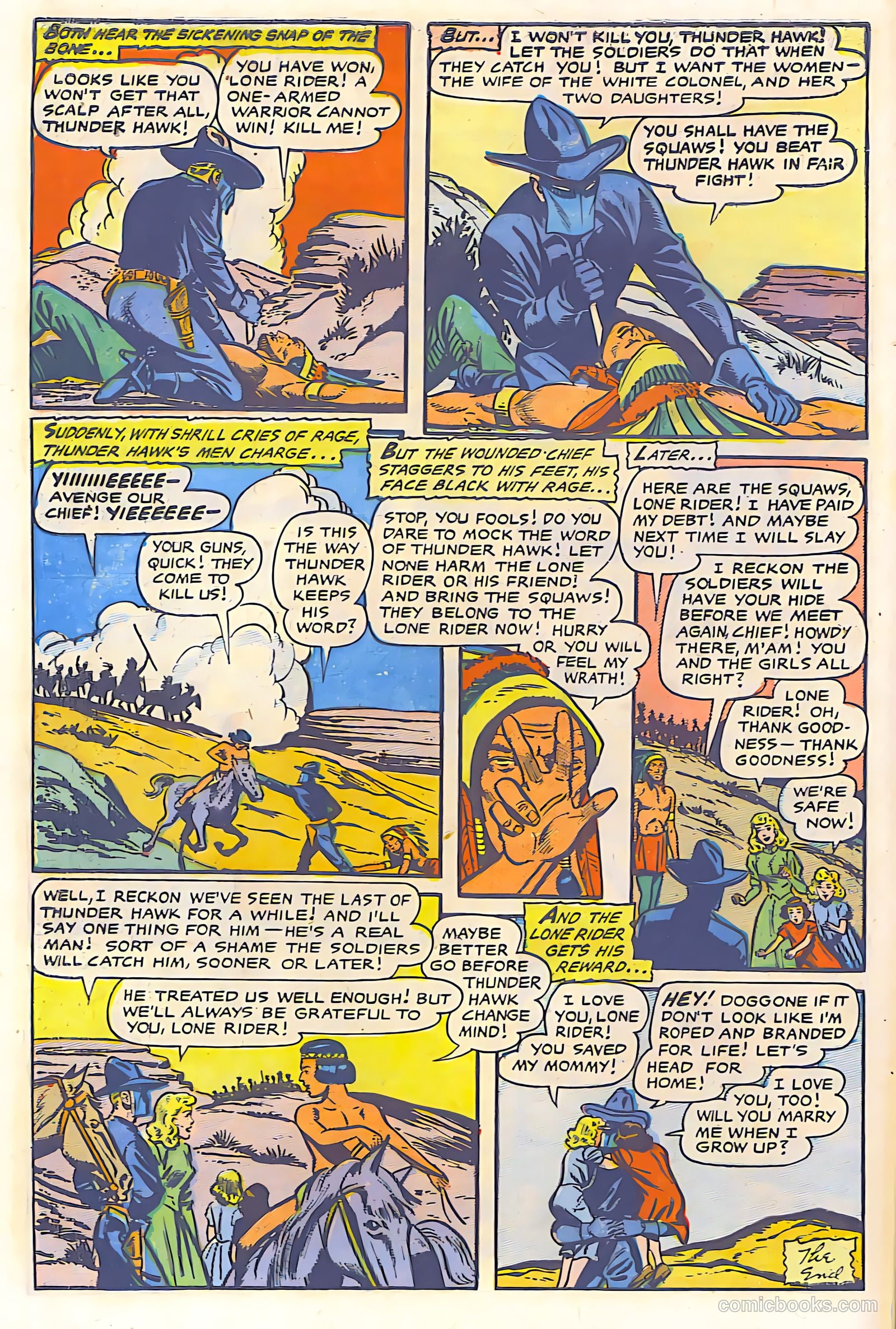 The Lone Rider #18 — page 9 of 28