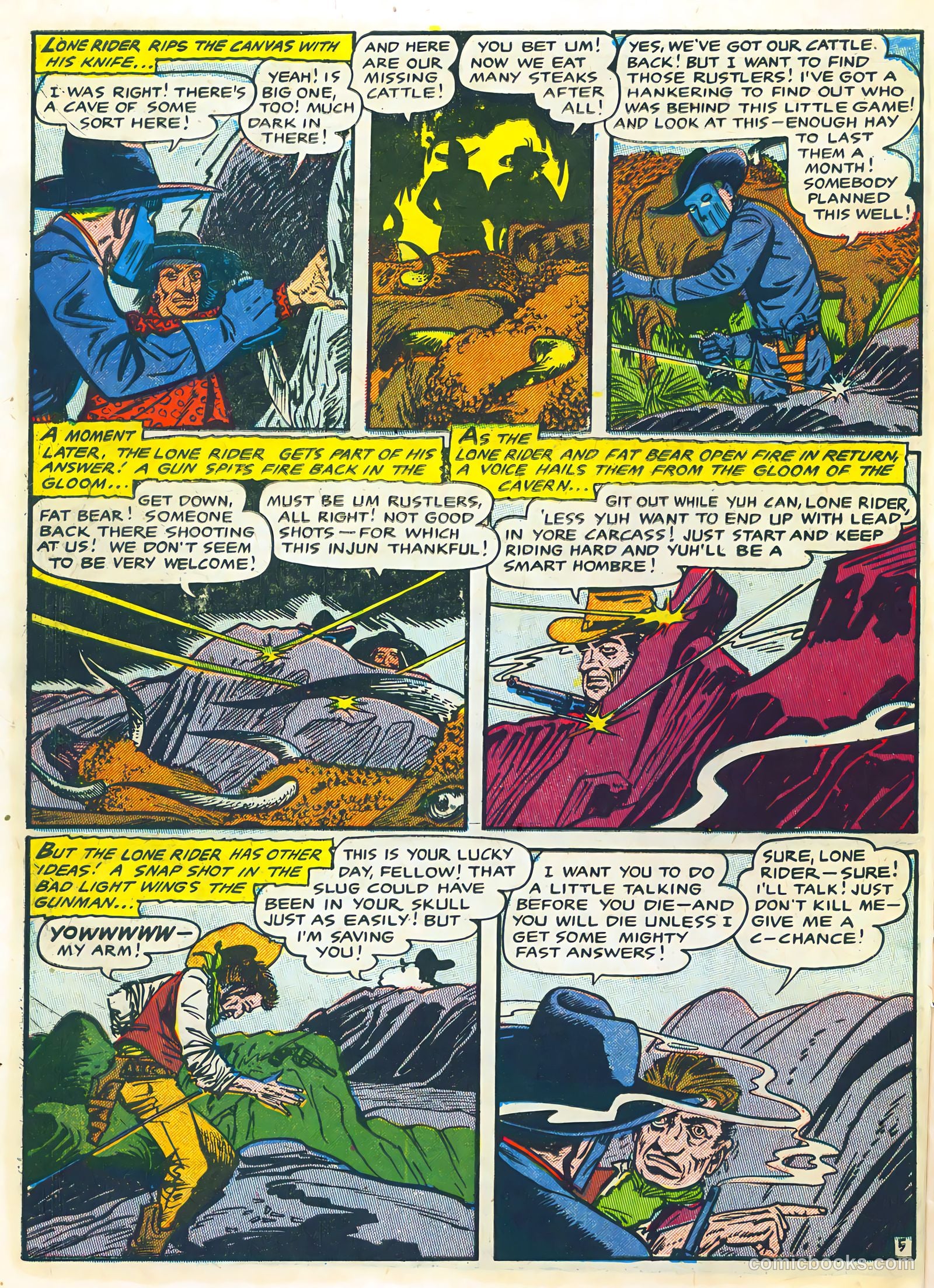 The Lone Rider #24 — page 8 of 36
