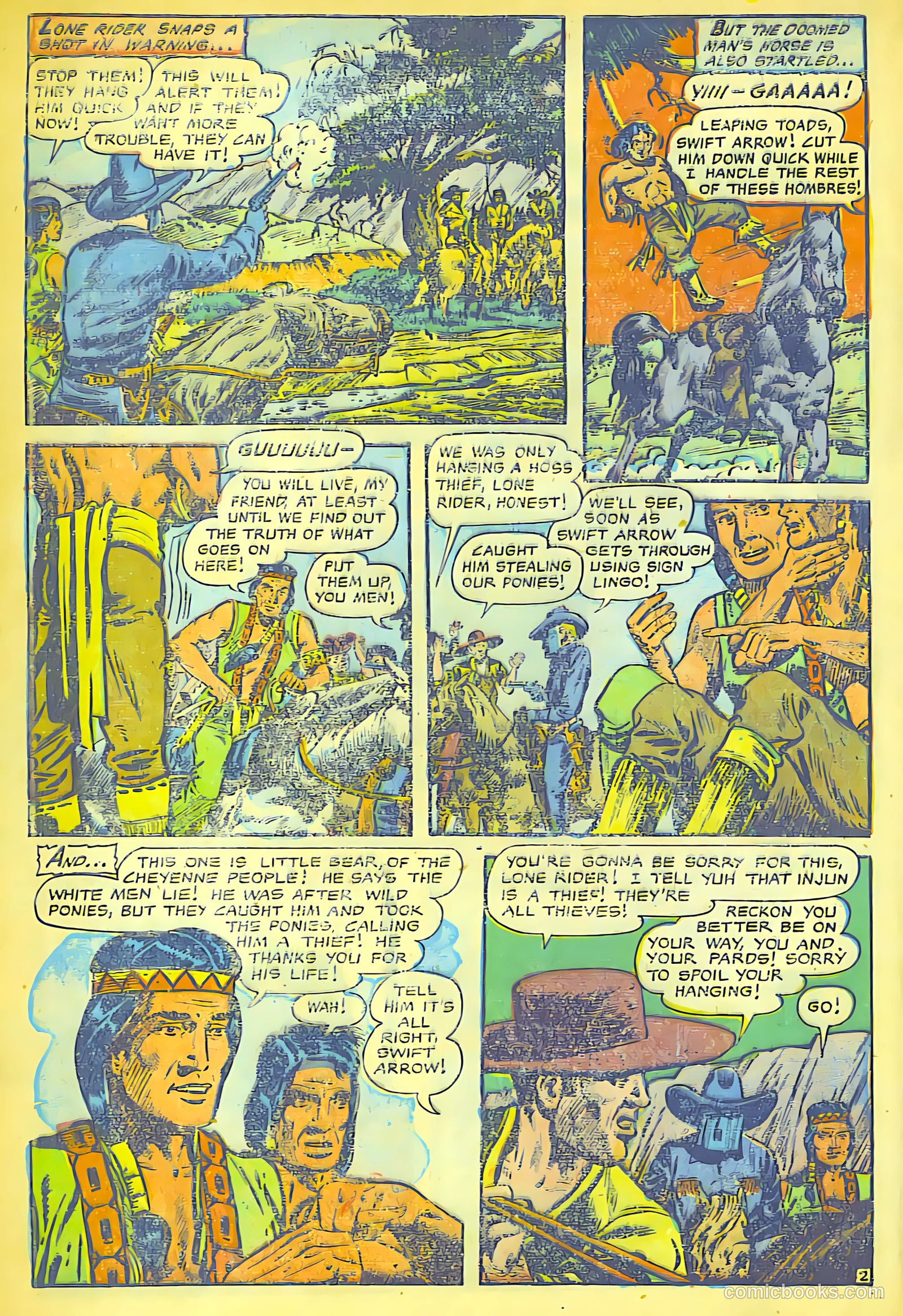 The Lone Rider #16 — page 3 of 28