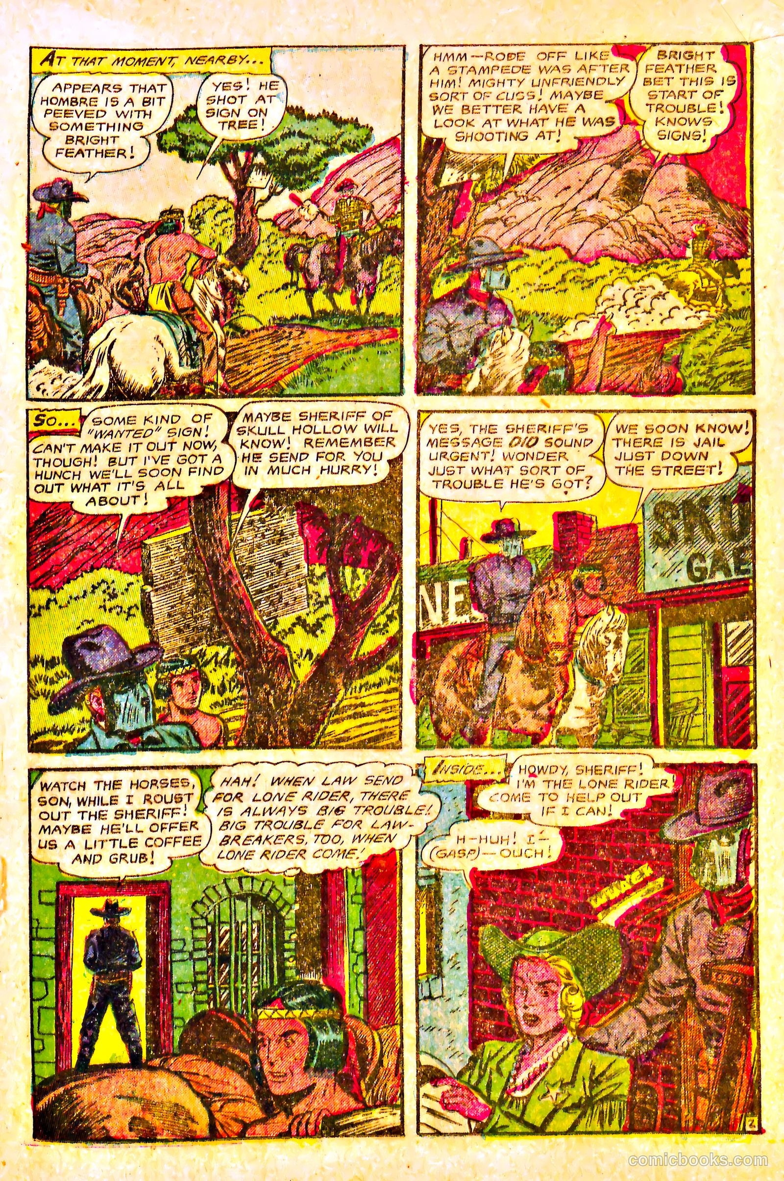 The Lone Rider #17 — page 21 of 36