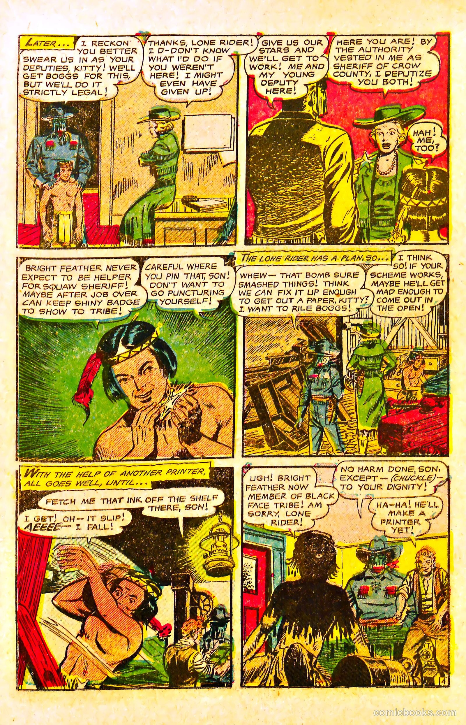 The Lone Rider #17 — page 23 of 36