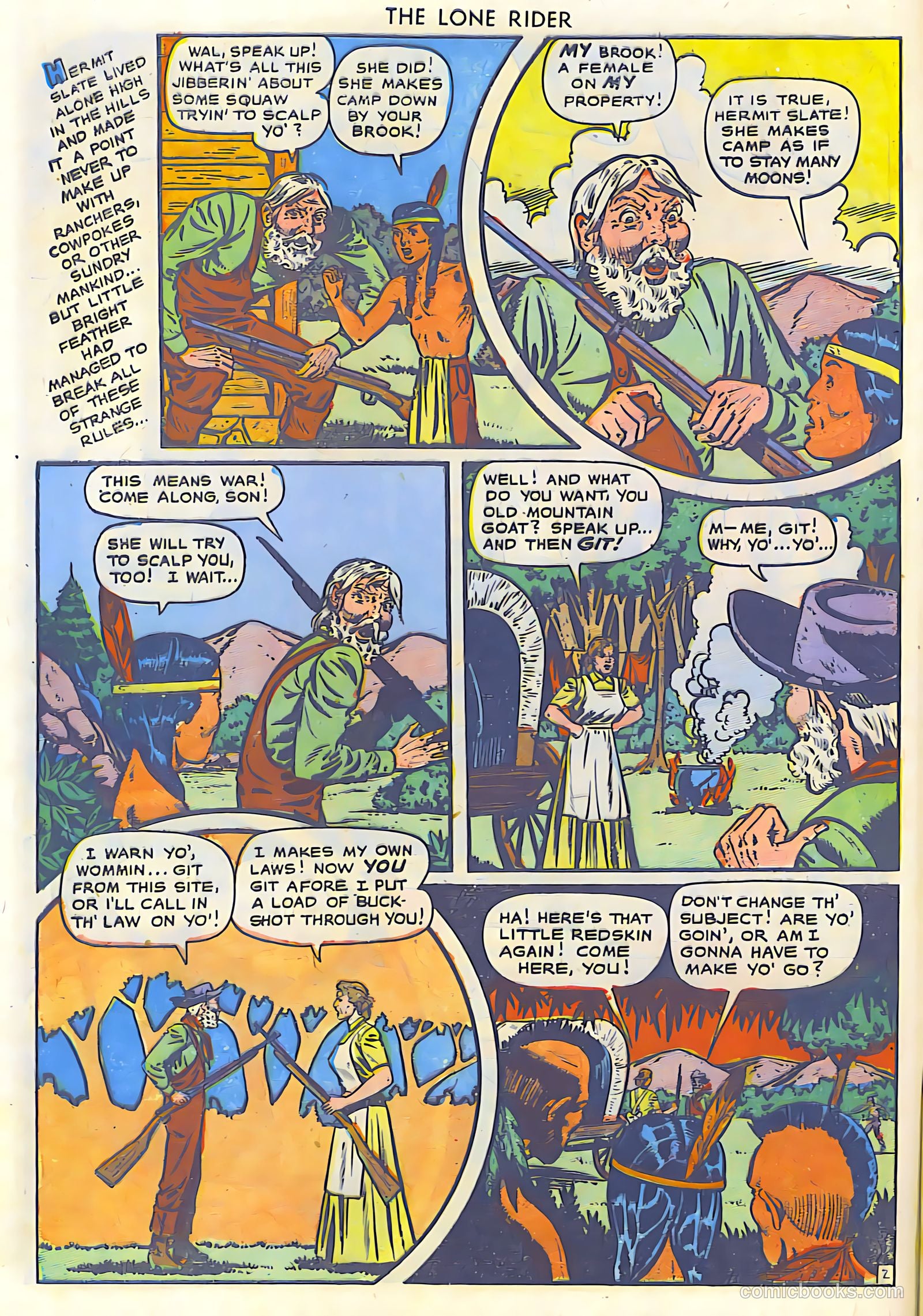 The Lone Rider #19 — page 6 of 36