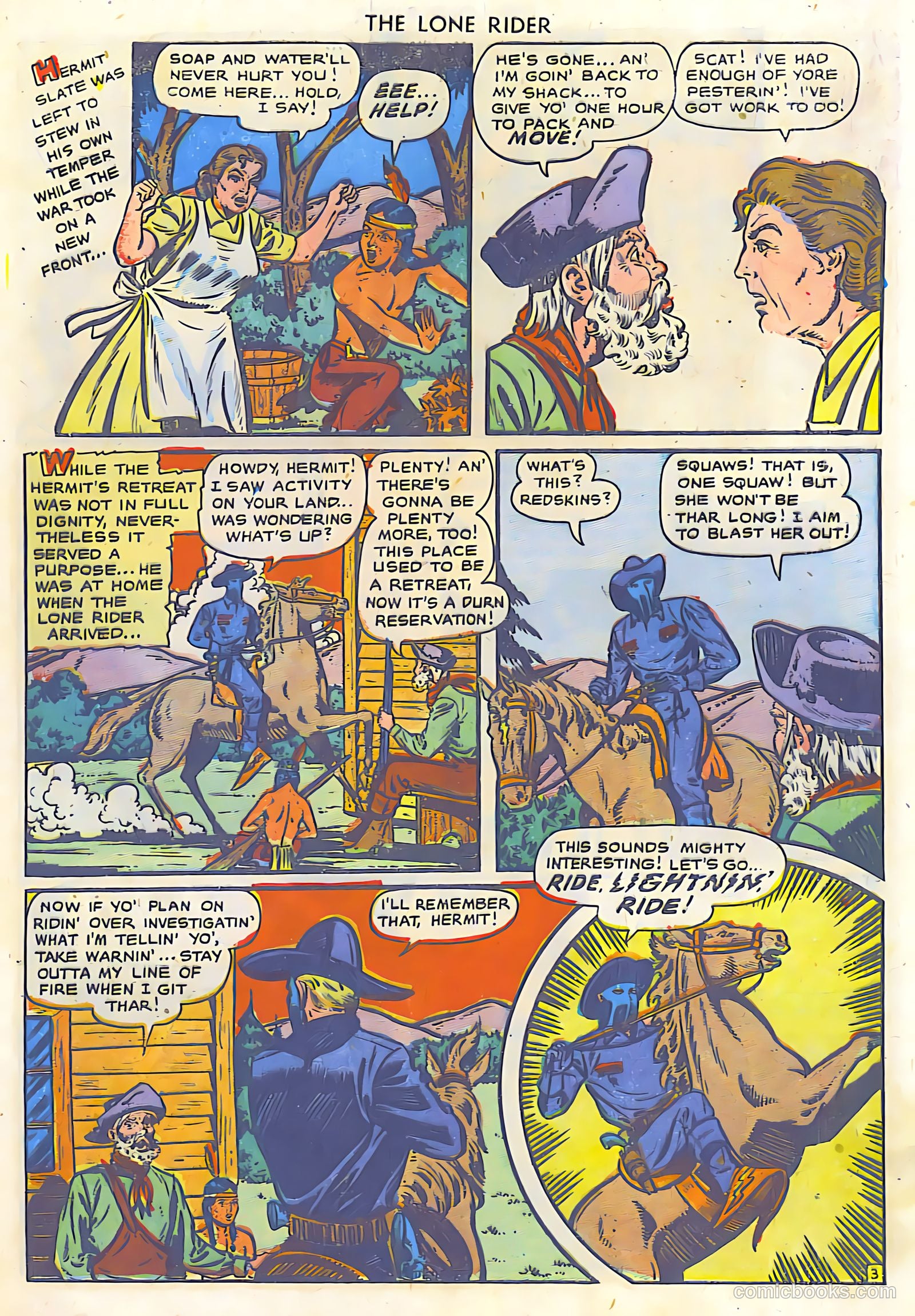 The Lone Rider #19 — page 7 of 36