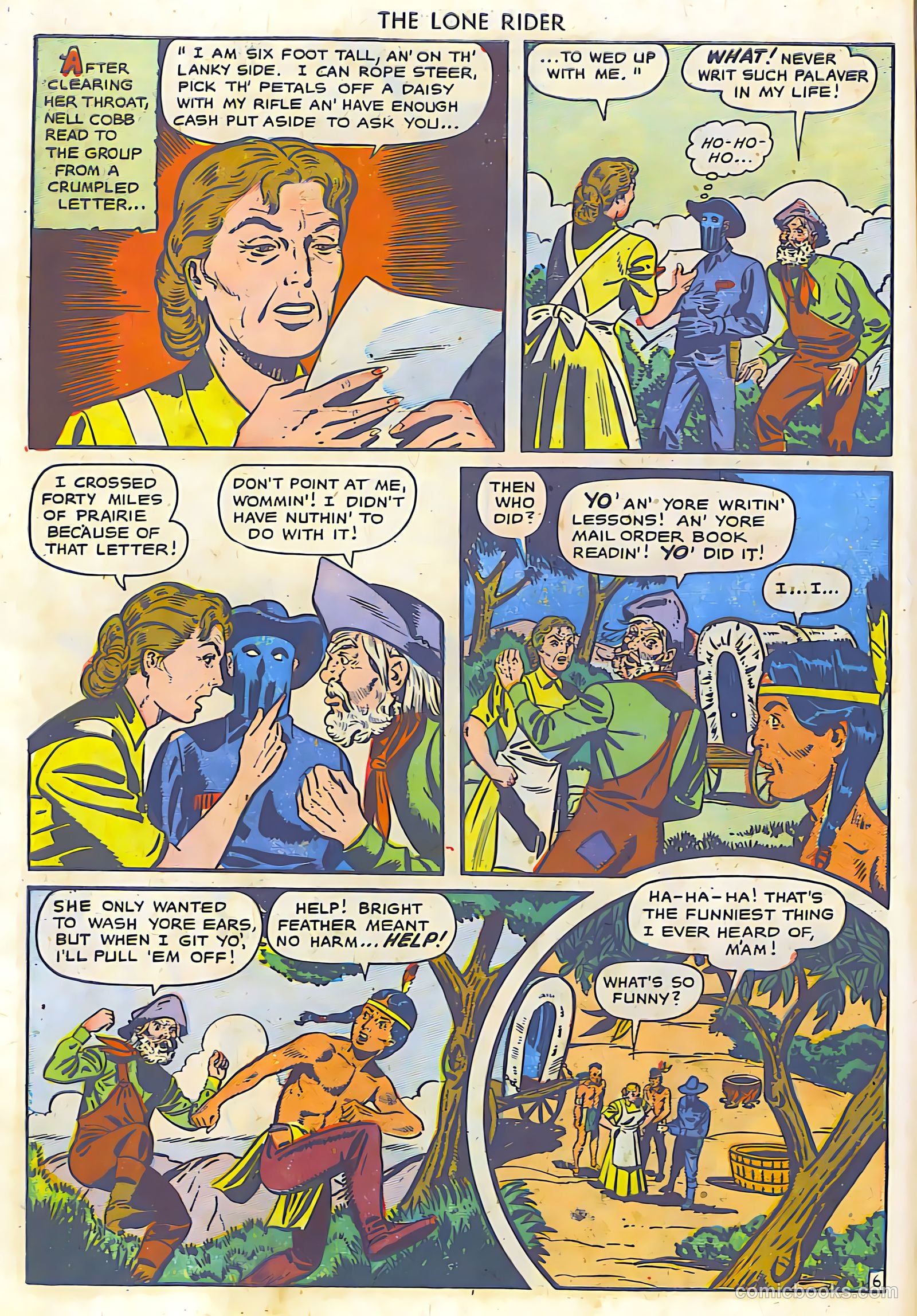 The Lone Rider #19 — page 10 of 36