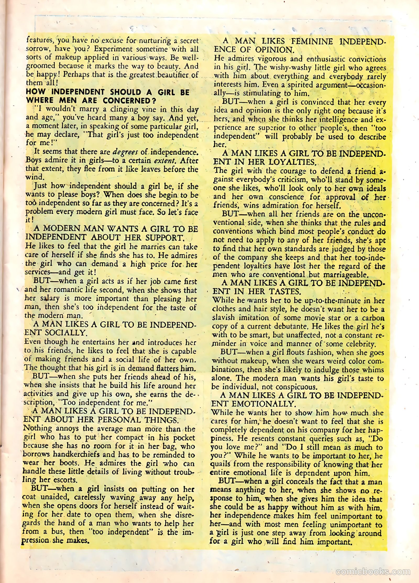 Complete Love Magazine #173 — page 27 of 36