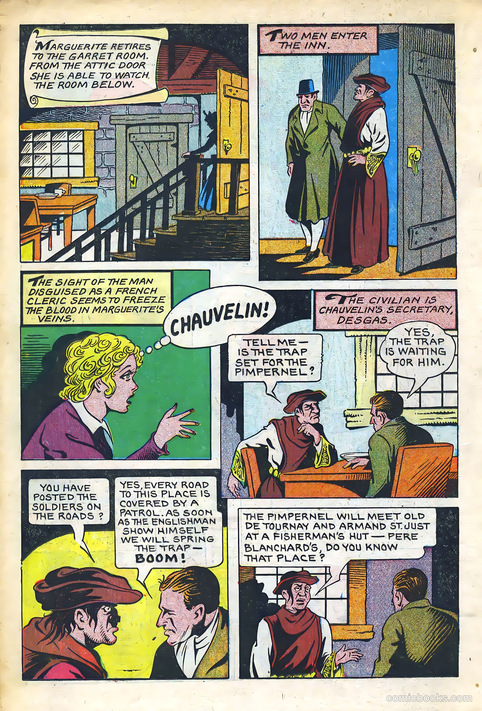 Stories By Famous Authors Illustrated 1 - Scarlet Pimpenel #1 — page 26 of 53
