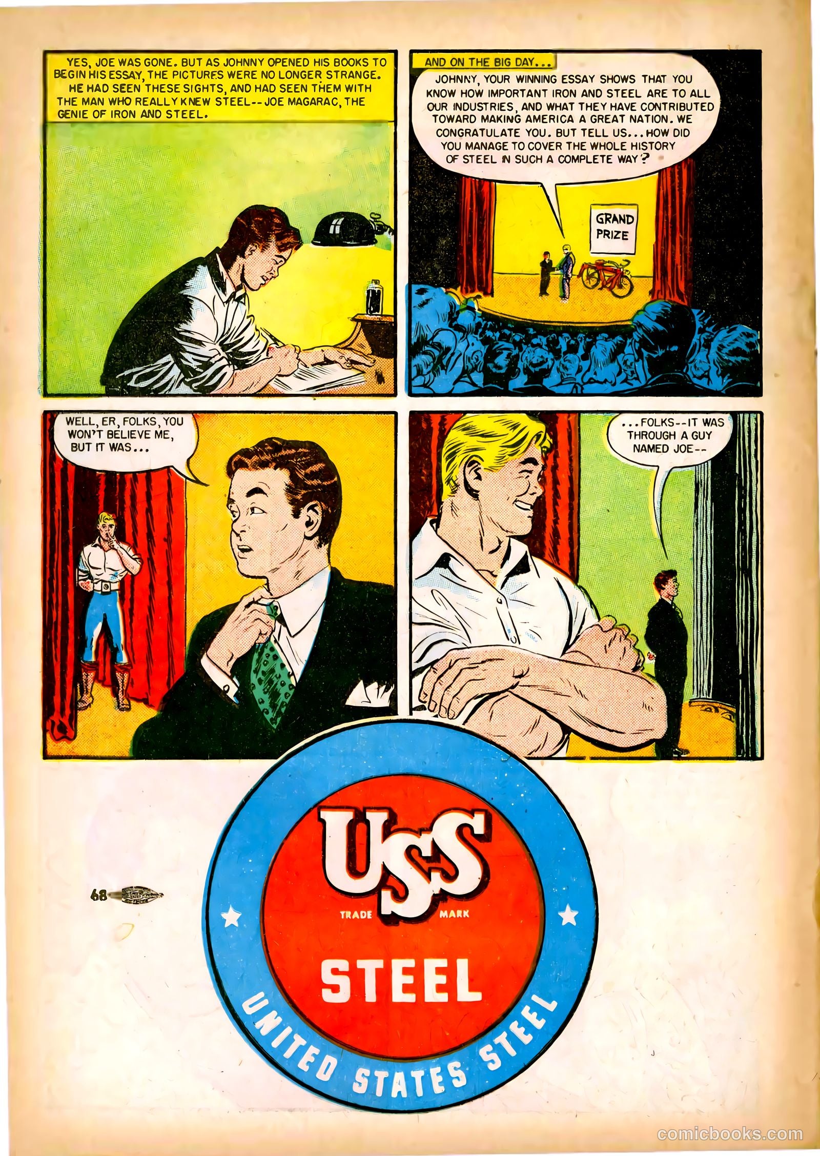 Joe the Genie of Steel #nn — page 16 of 16
