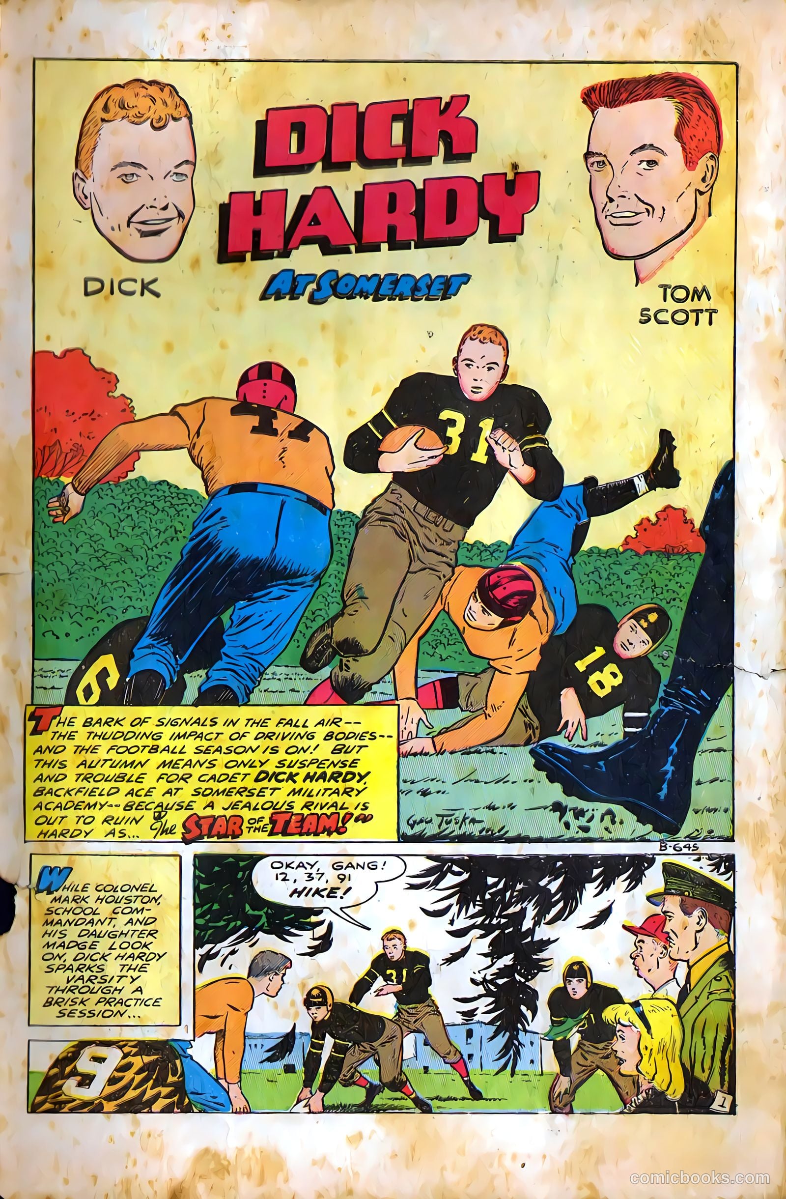 Mel Allen Sports Comics #5 — page 3 of 36