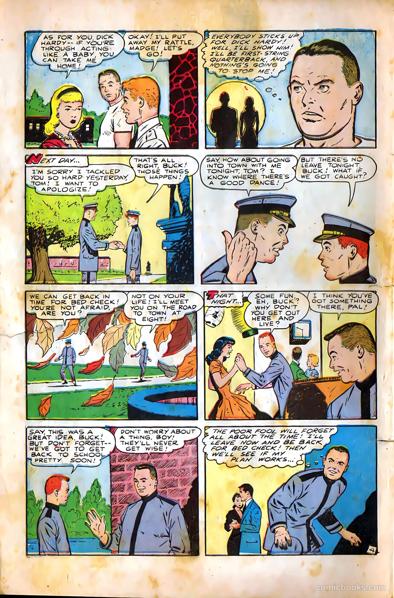 Mel Allen Sports Comics #5 — page 6 of 36