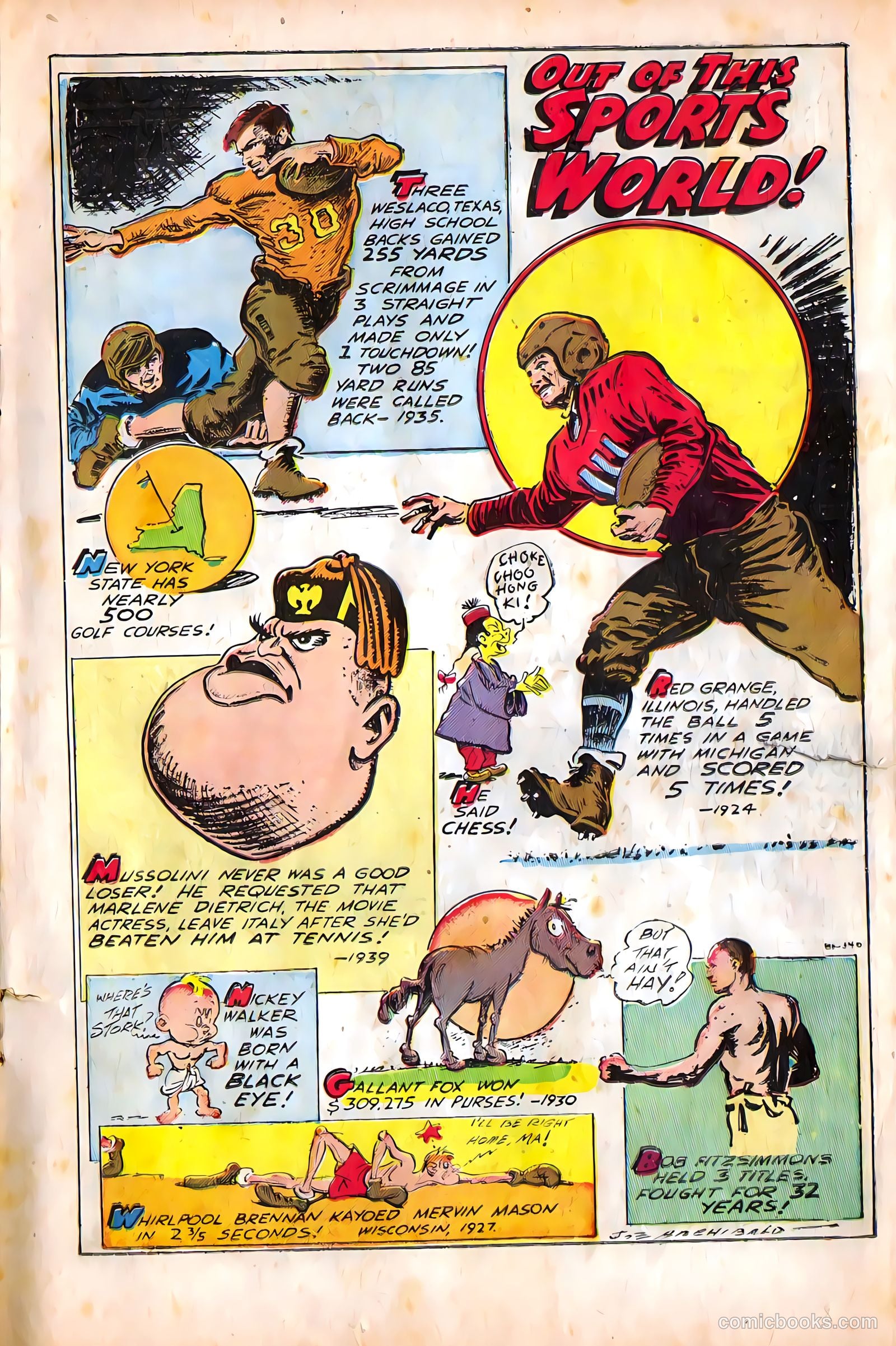 Mel Allen Sports Comics #5 — page 15 of 36
