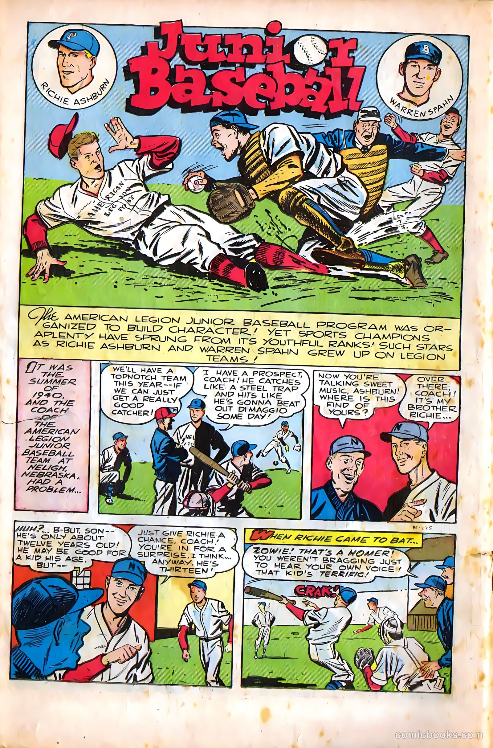 Mel Allen Sports Comics #5 — page 18 of 36