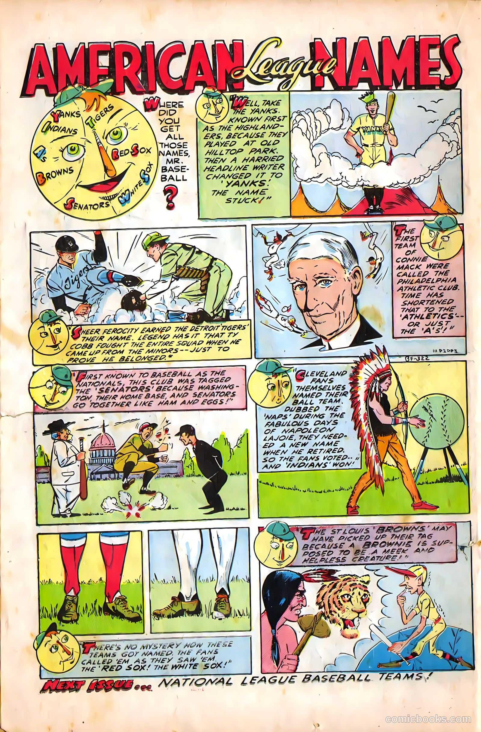 Mel Allen Sports Comics #5 — page 22 of 36
