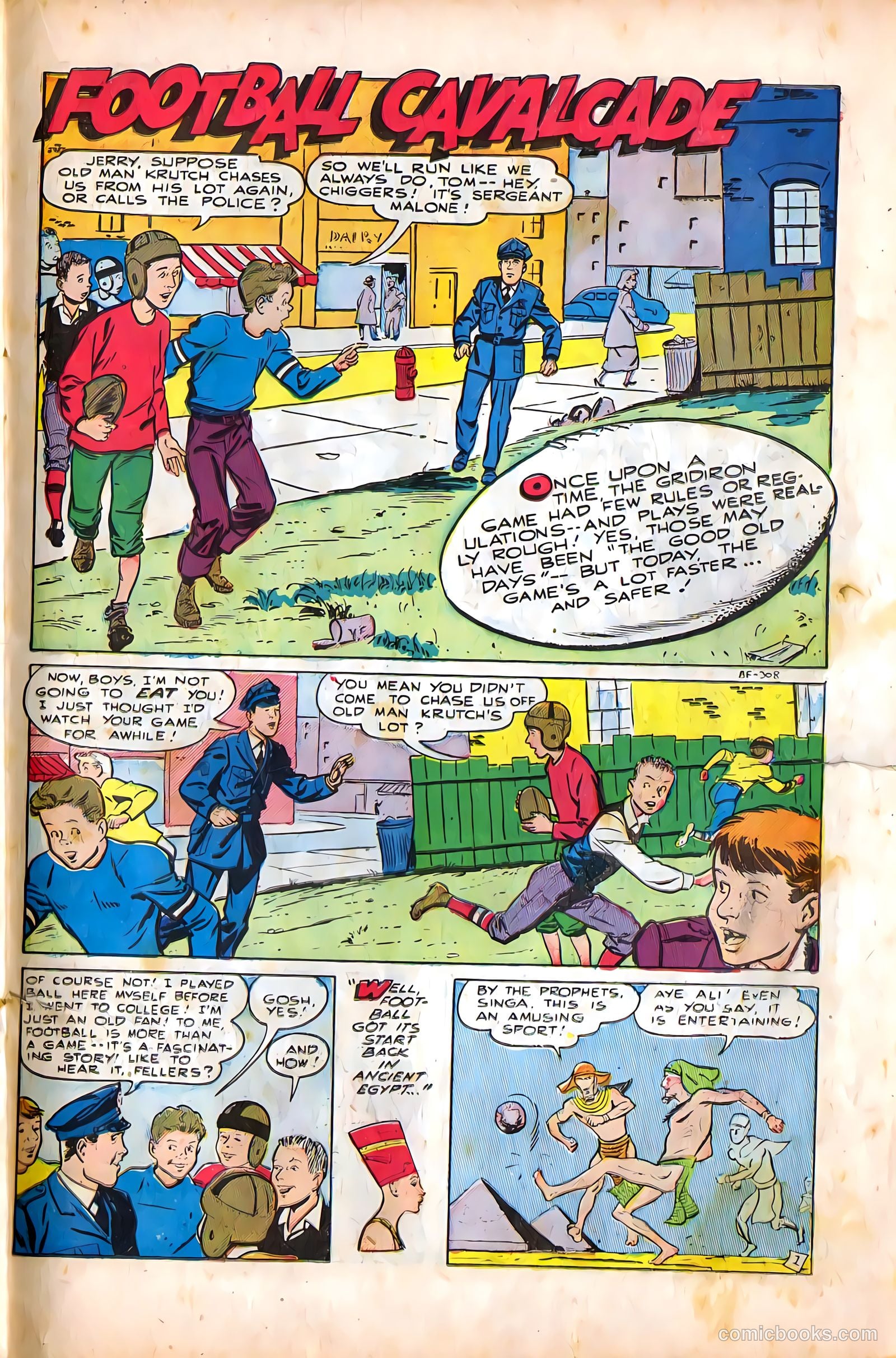 Mel Allen Sports Comics #5 — page 23 of 36