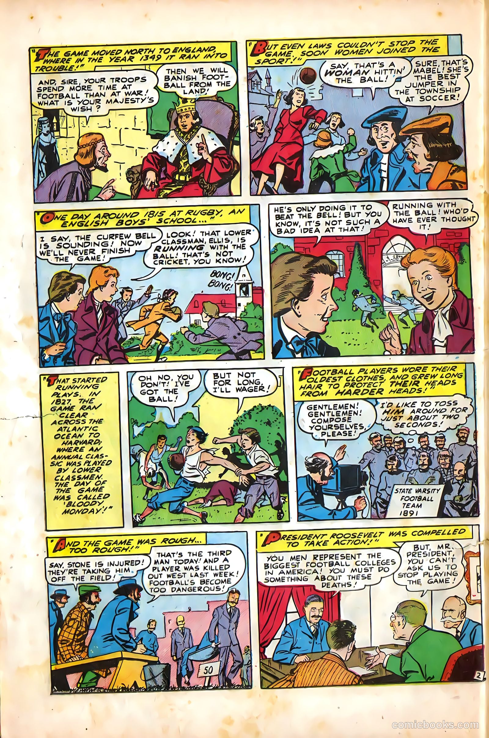Mel Allen Sports Comics #5 — page 24 of 36