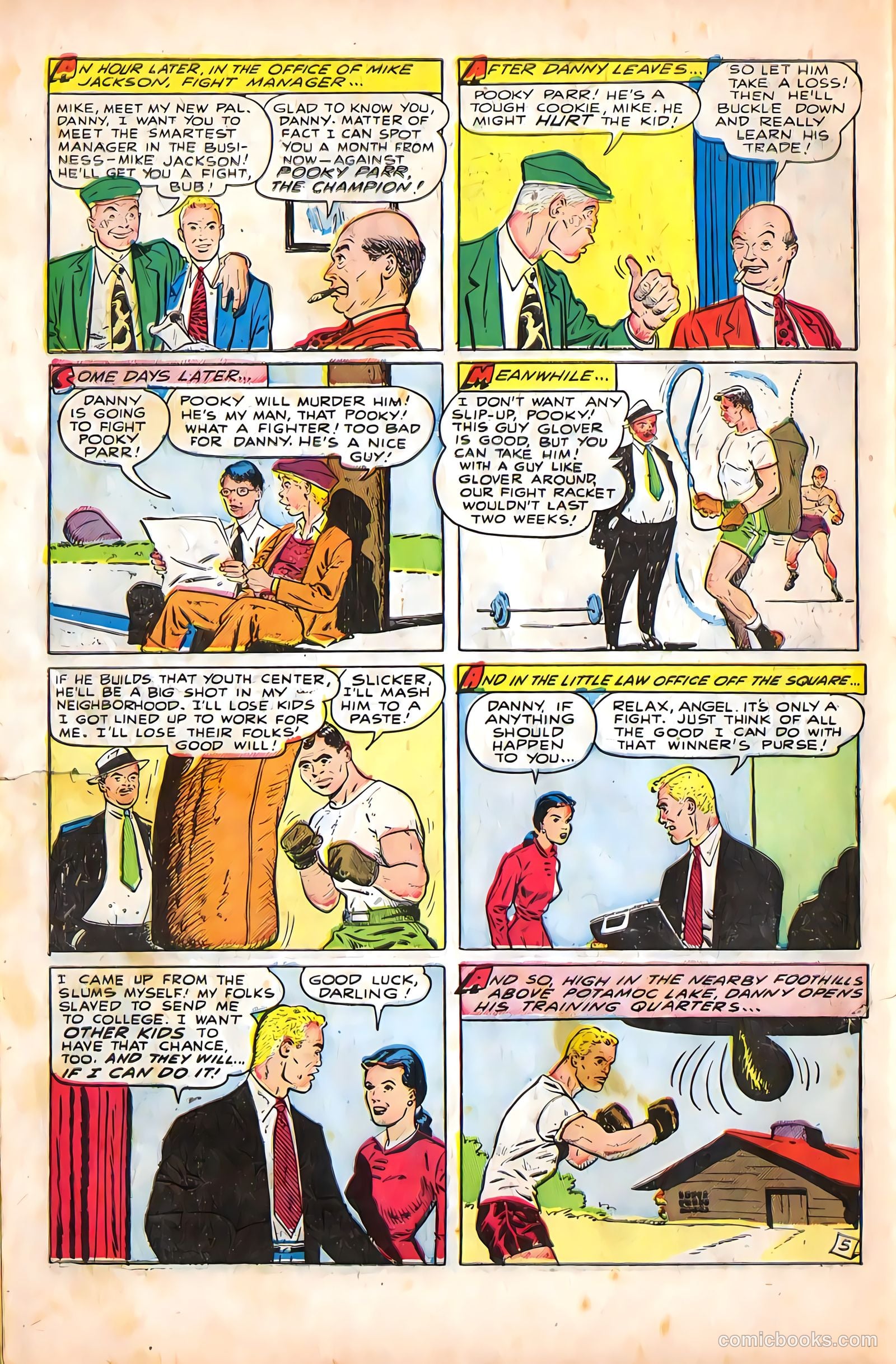 Mel Allen Sports Comics #5 — page 30 of 36