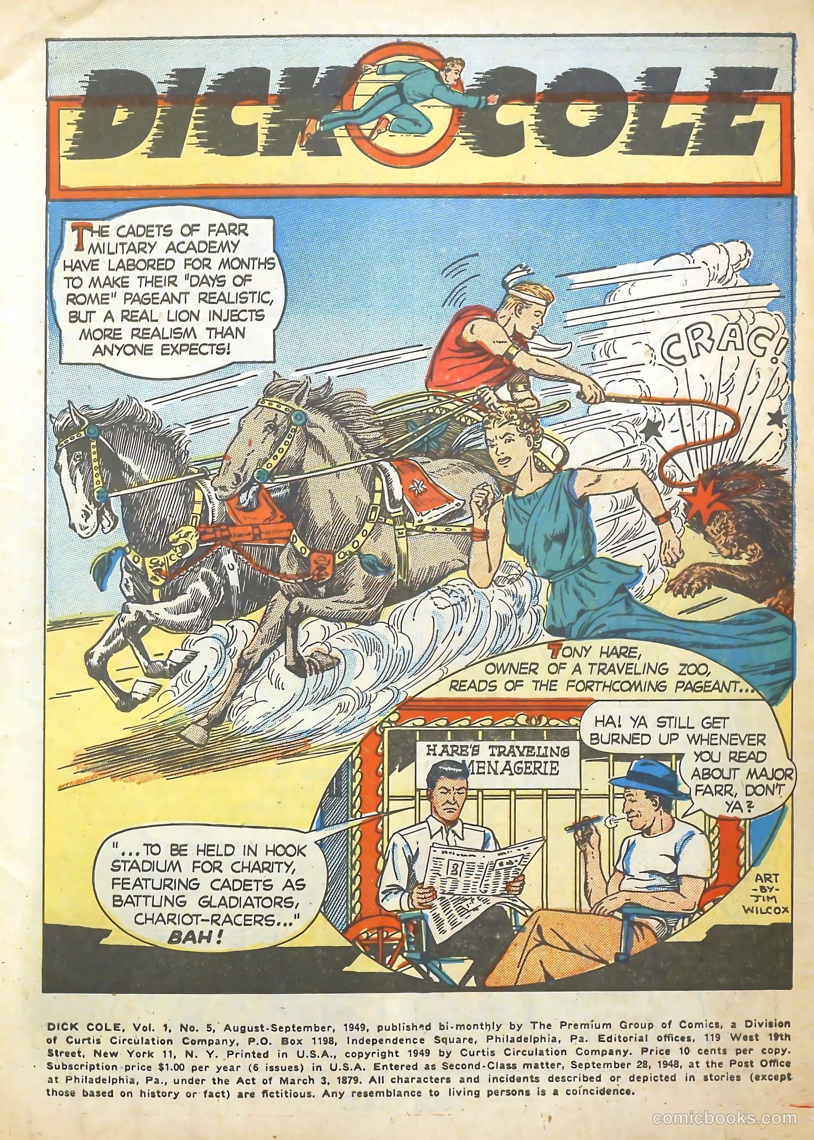 Dick Cole #5 — page 4 of 37