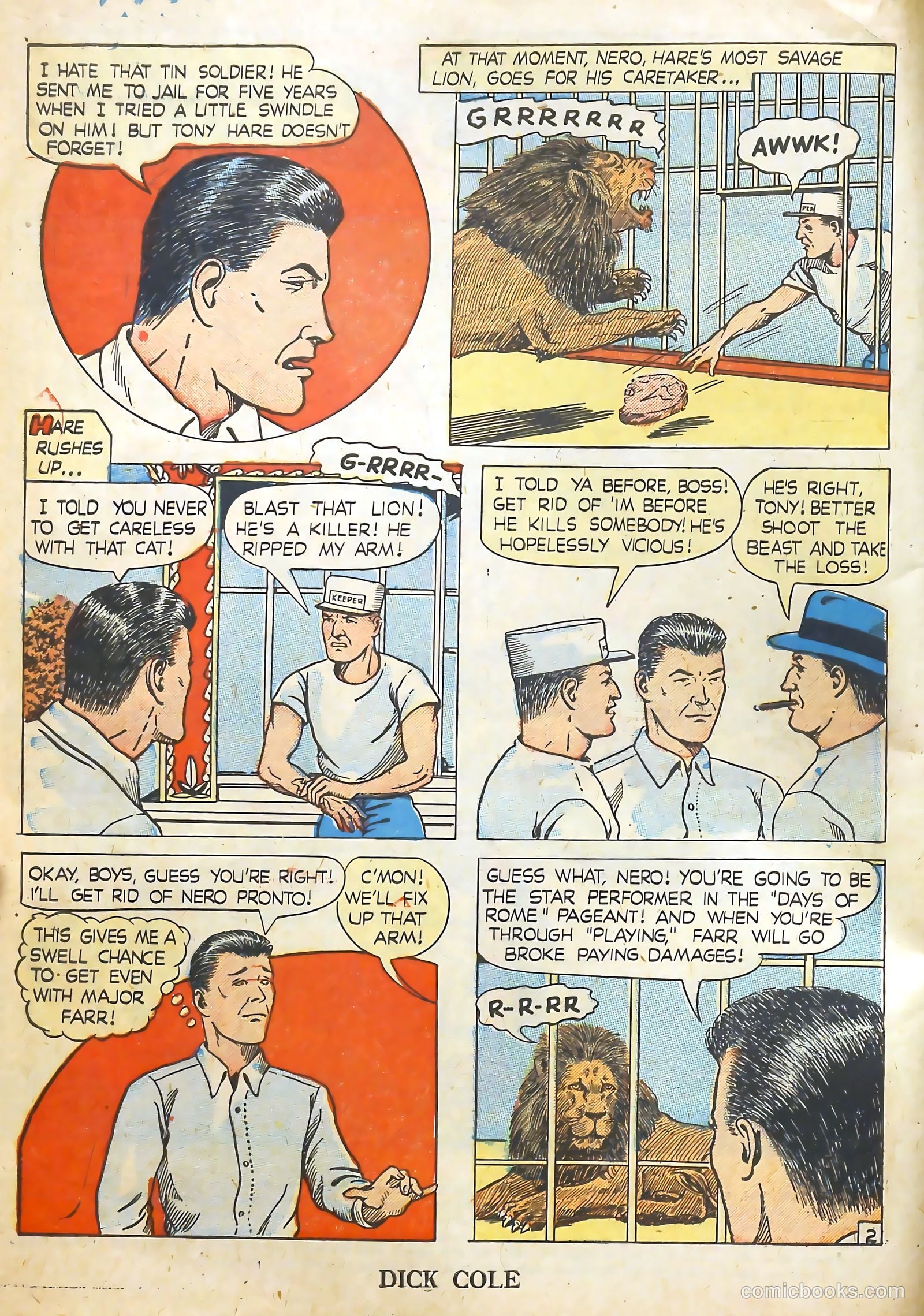 Dick Cole #5 — page 5 of 37